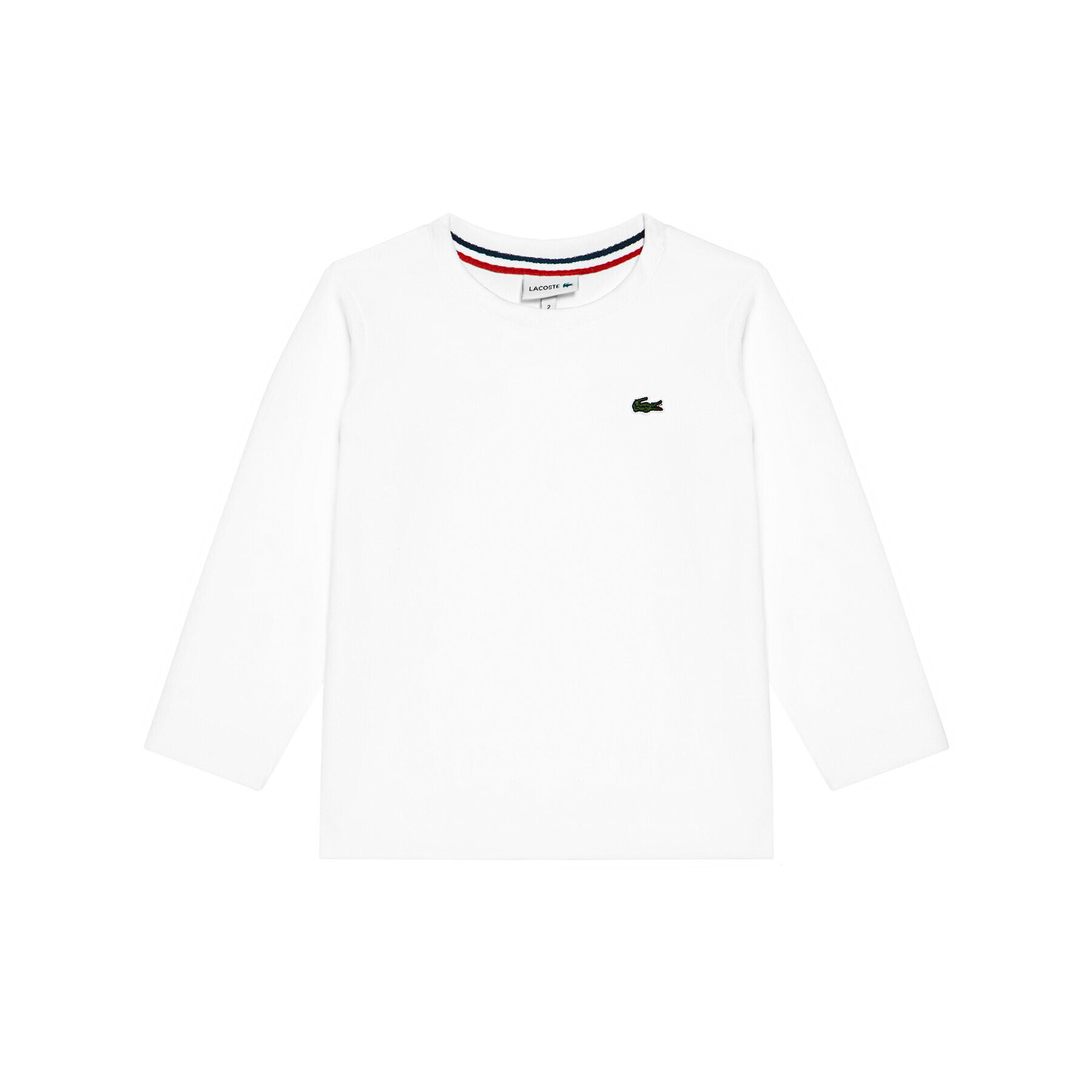 Lacoste Halenka Unisex TJ2093 Bílá Regular Fit - Pepit.cz