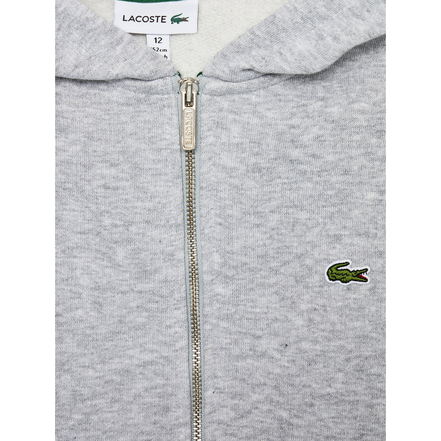 Lacoste Mikina SJ9723 Šedá Regular Fit - Pepit.cz