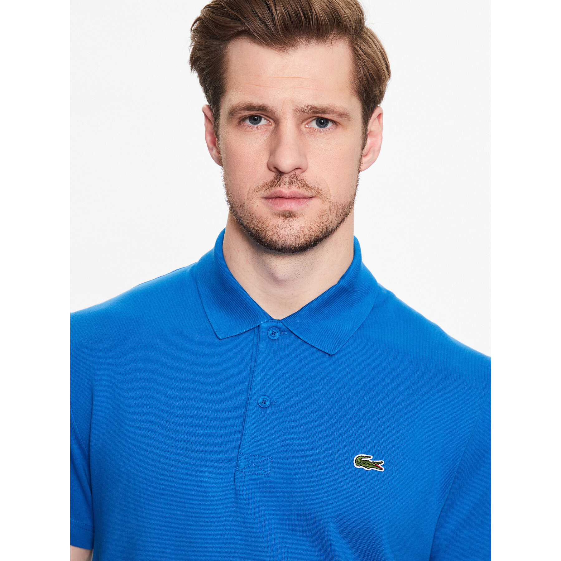 Lacoste Polokošile DH0783 Modrá Regular Fit - Pepit.cz