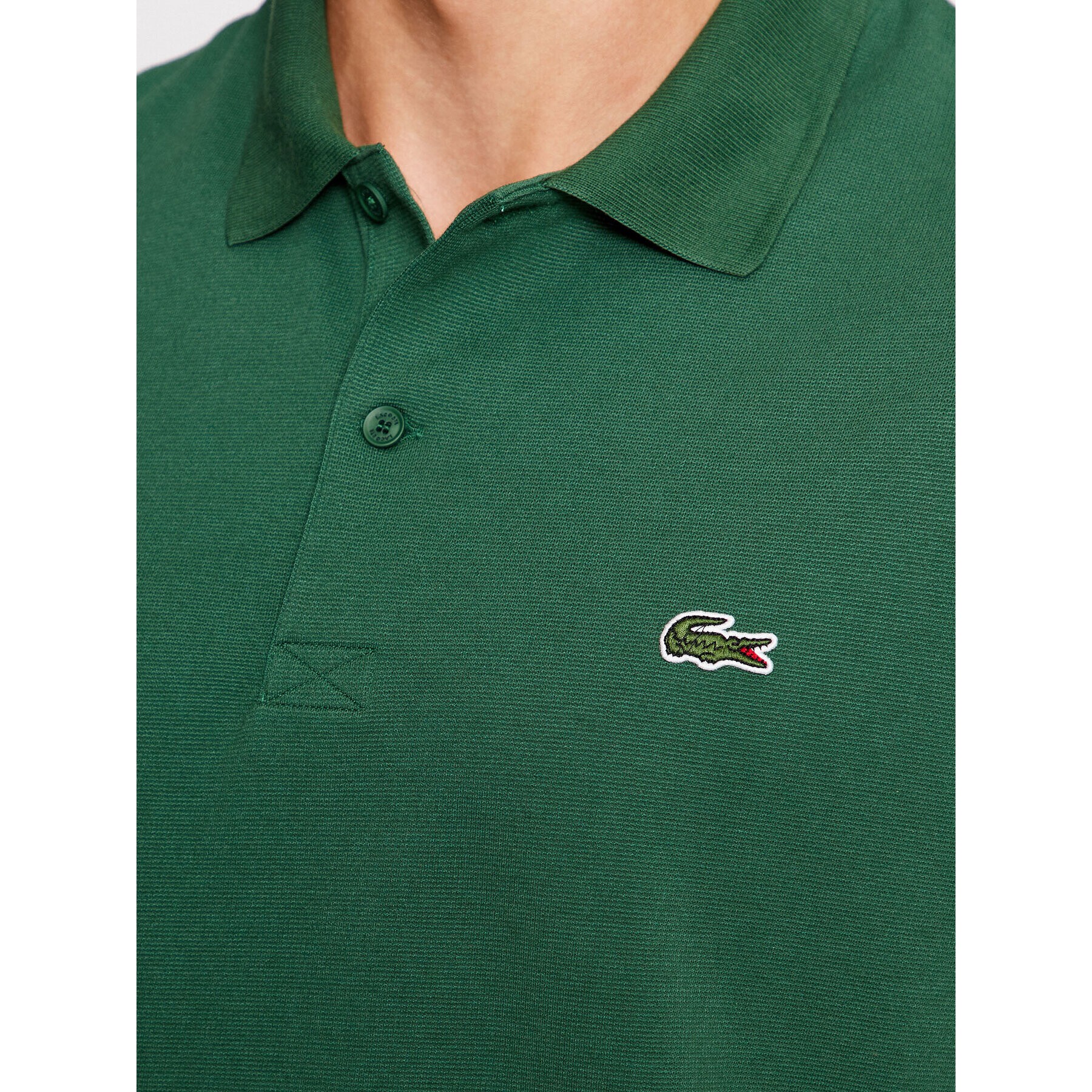 Lacoste Polokošile DH0783 Zelená Regular Fit - Pepit.cz