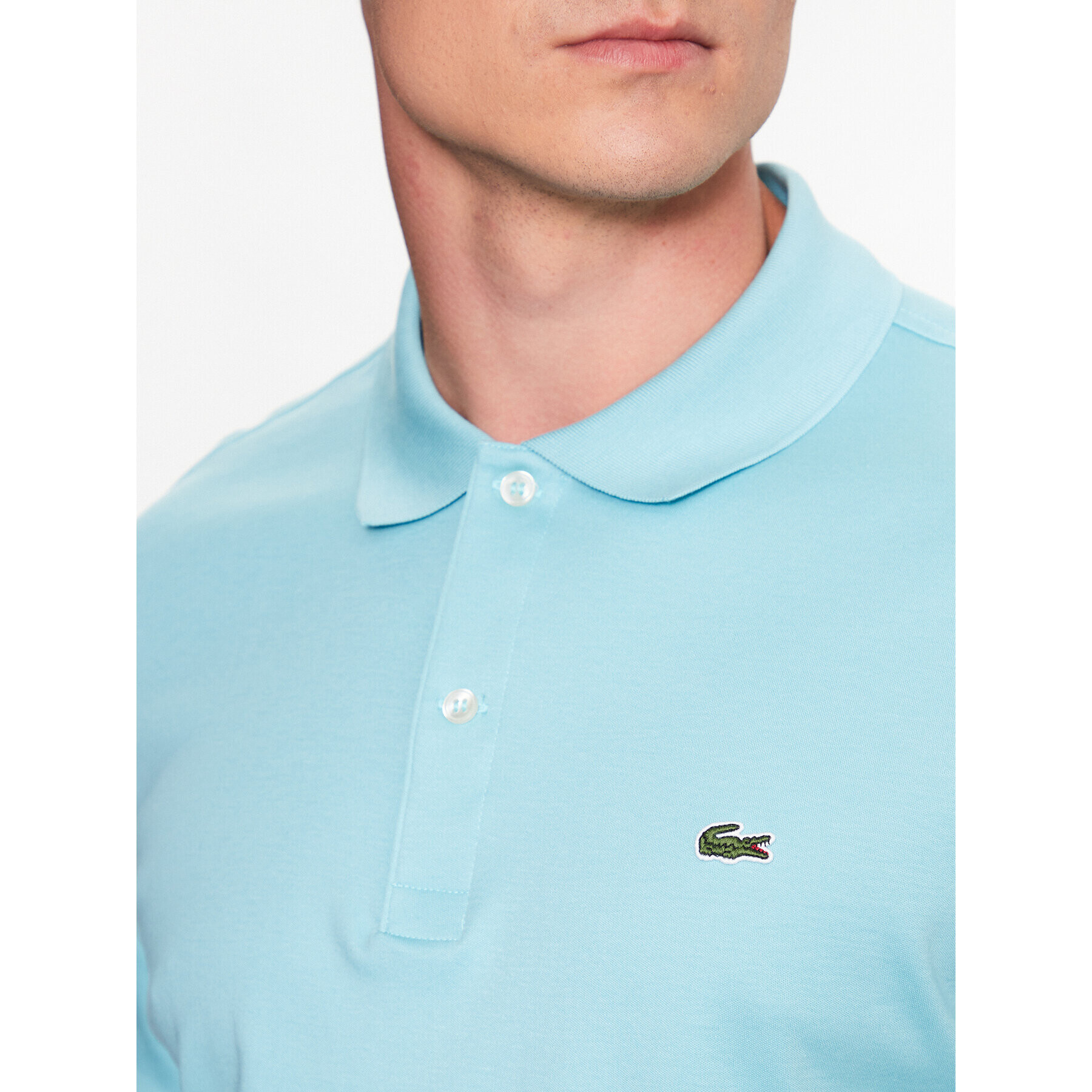 Lacoste Polokošile DH2050 Modrá Regular Fit - Pepit.cz