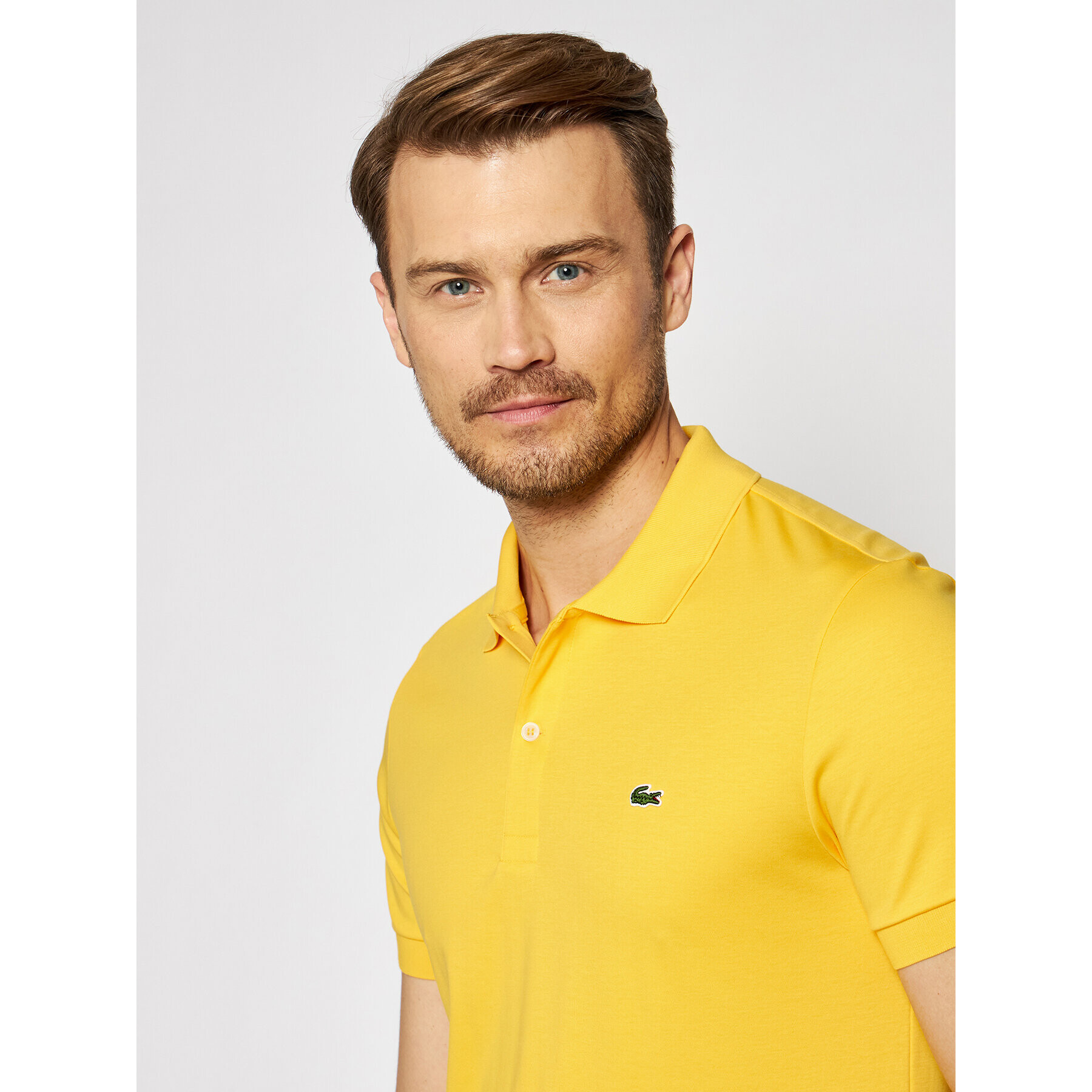 Lacoste Polokošile DH2050 Žlutá Regular Fit - Pepit.cz