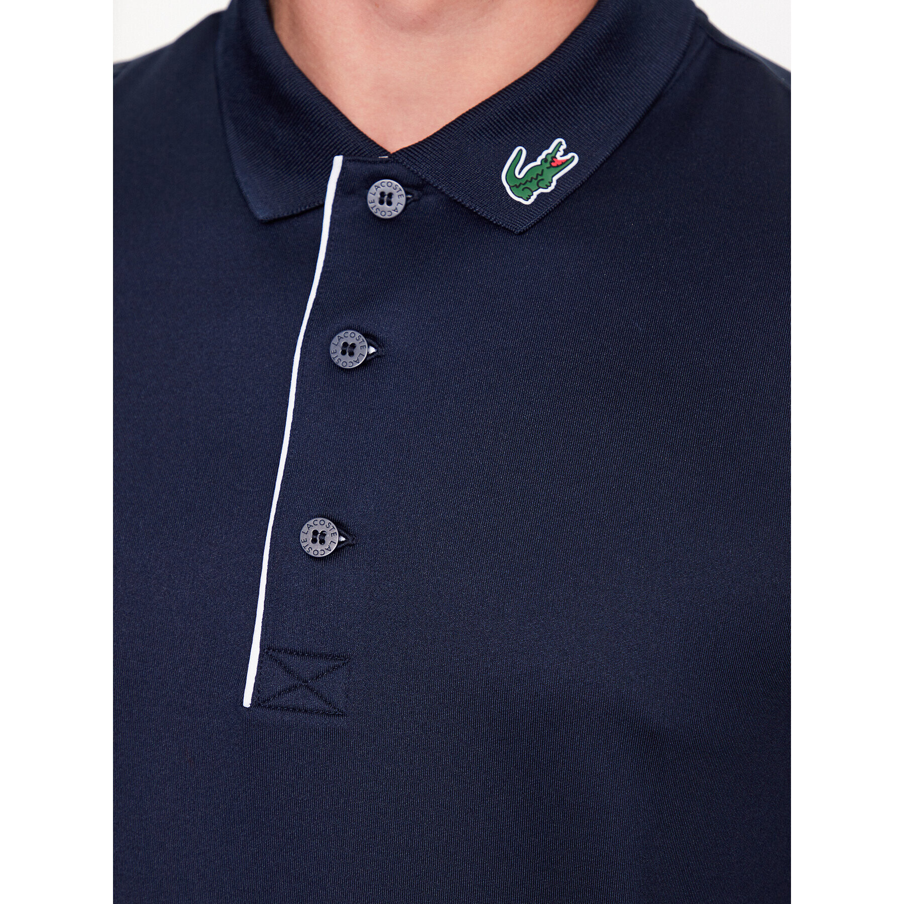 Lacoste Polokošile DH3982 Tmavomodrá Regular Fit - Pepit.cz