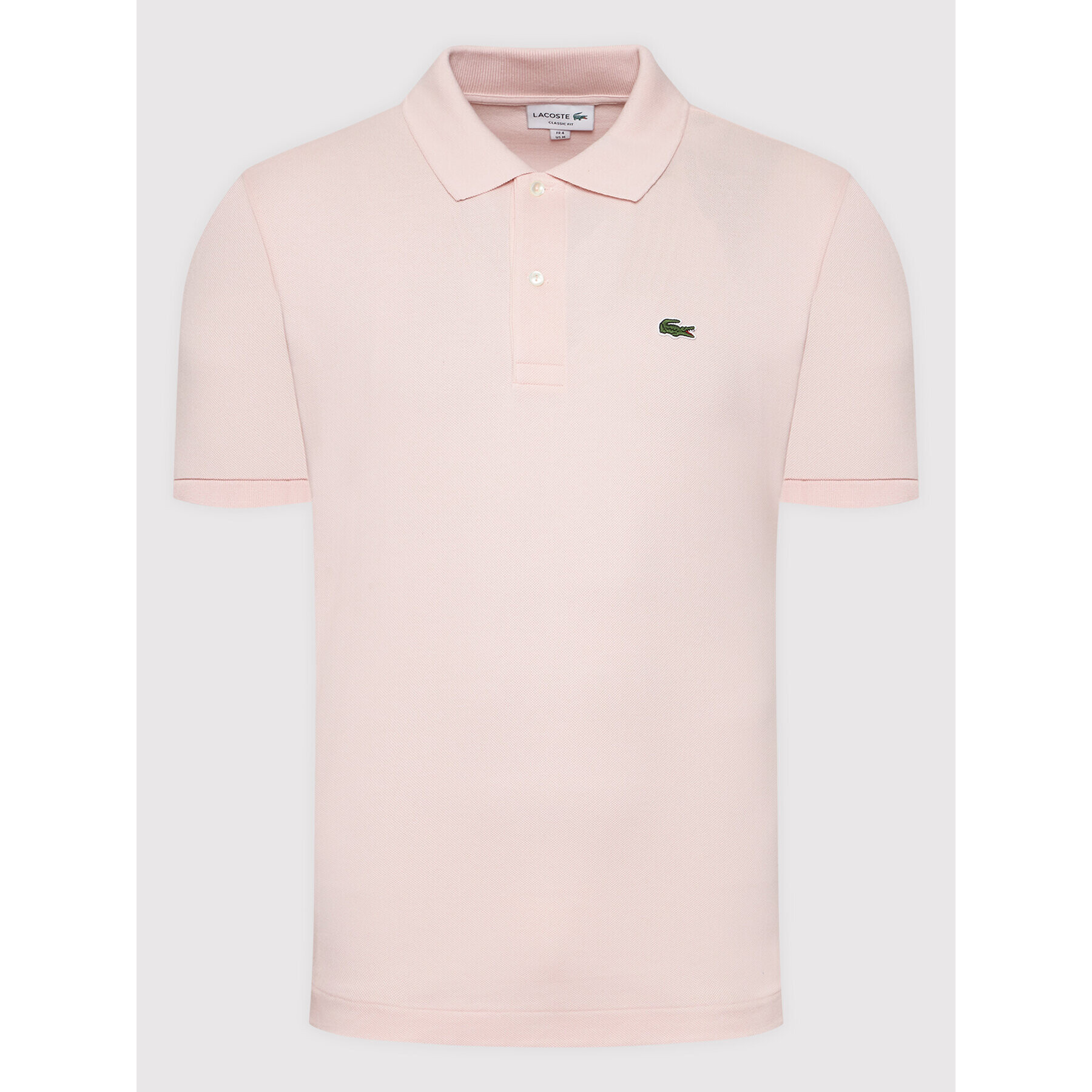 Lacoste Polokošile L1212 Růžová Regular Fit - Pepit.cz