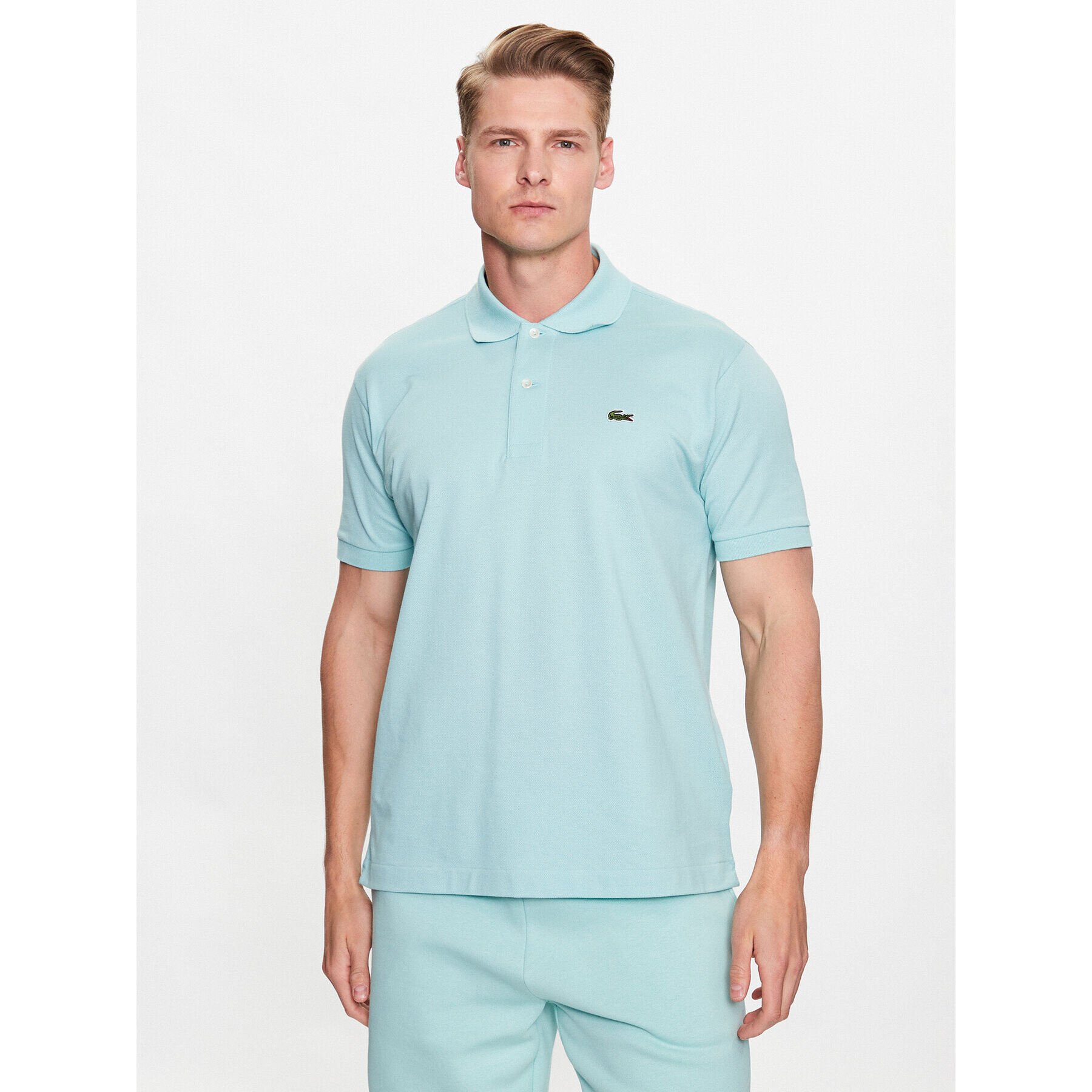 Lacoste Polokošile L1212 Zelená Regular Fit - Pepit.cz