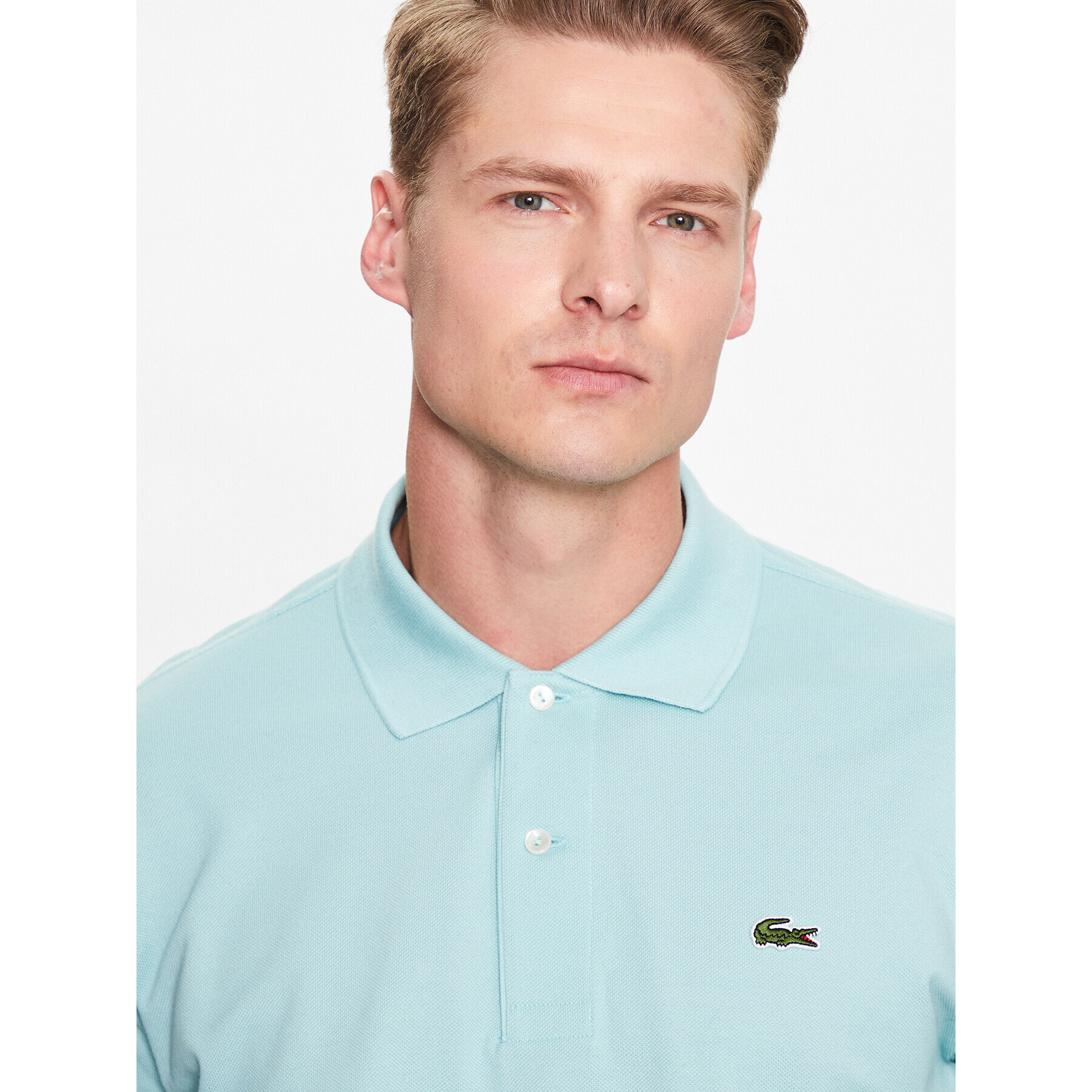 Lacoste Polokošile L1212 Zelená Regular Fit - Pepit.cz