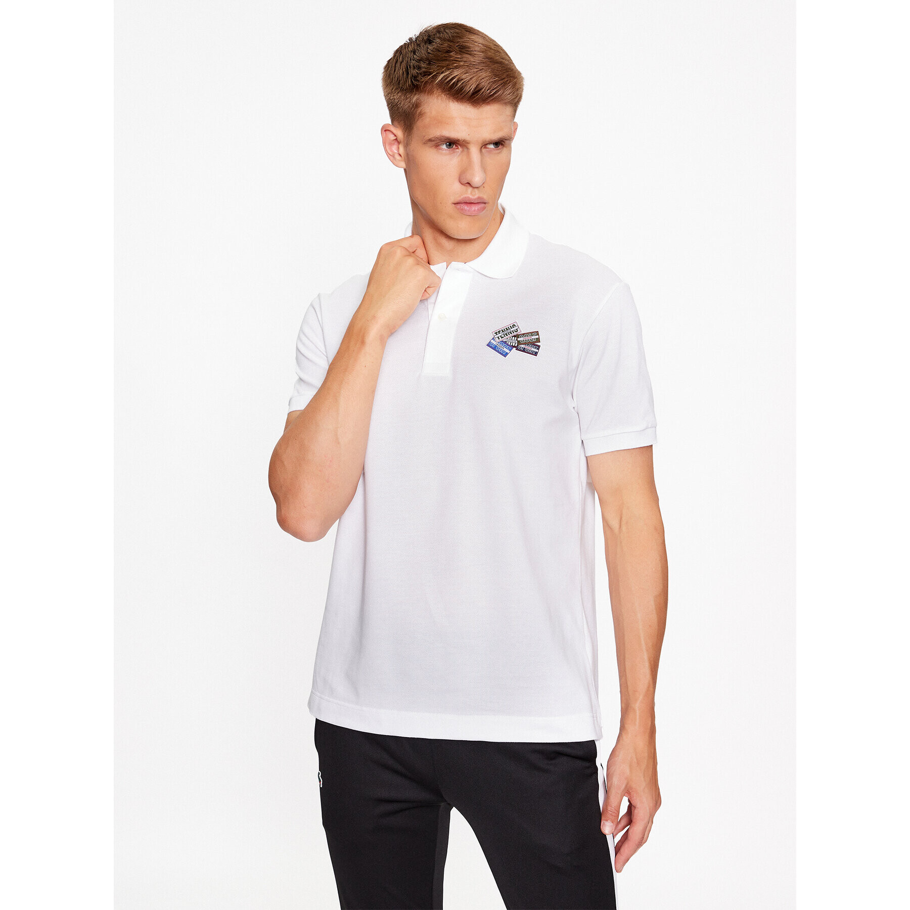 Lacoste Polokošile PH2052 Bílá Regular Fit - Pepit.cz