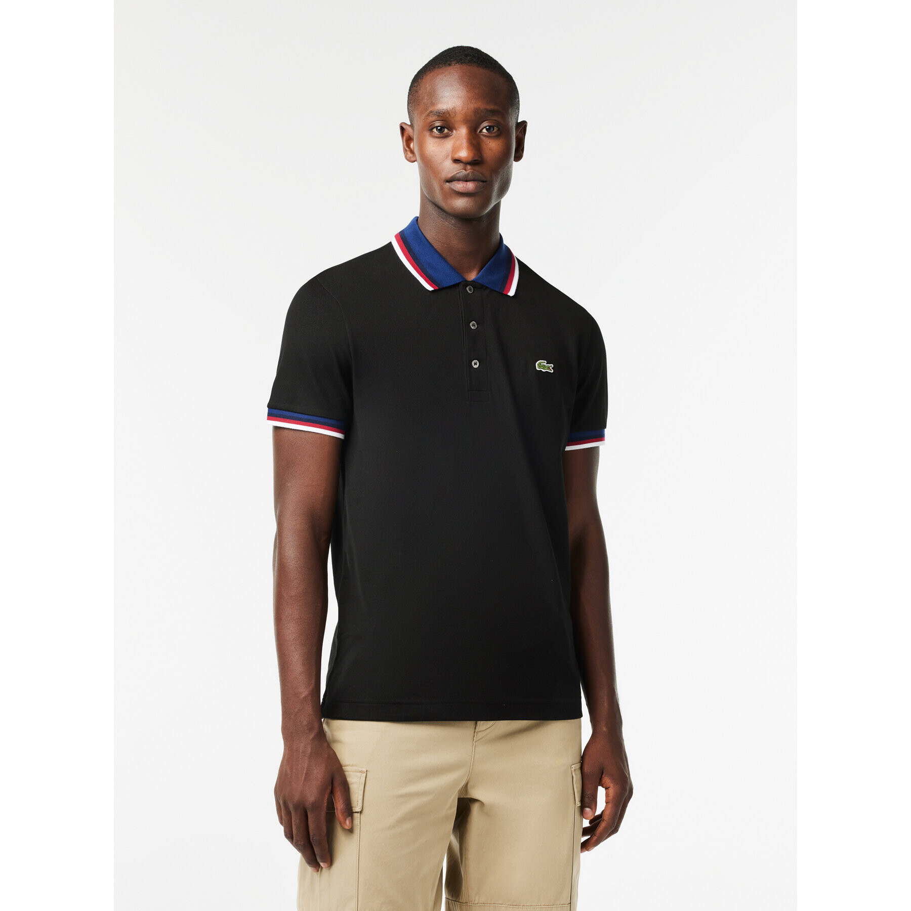 Lacoste Polokošile PH3461 Černá Regular Fit - Pepit.cz