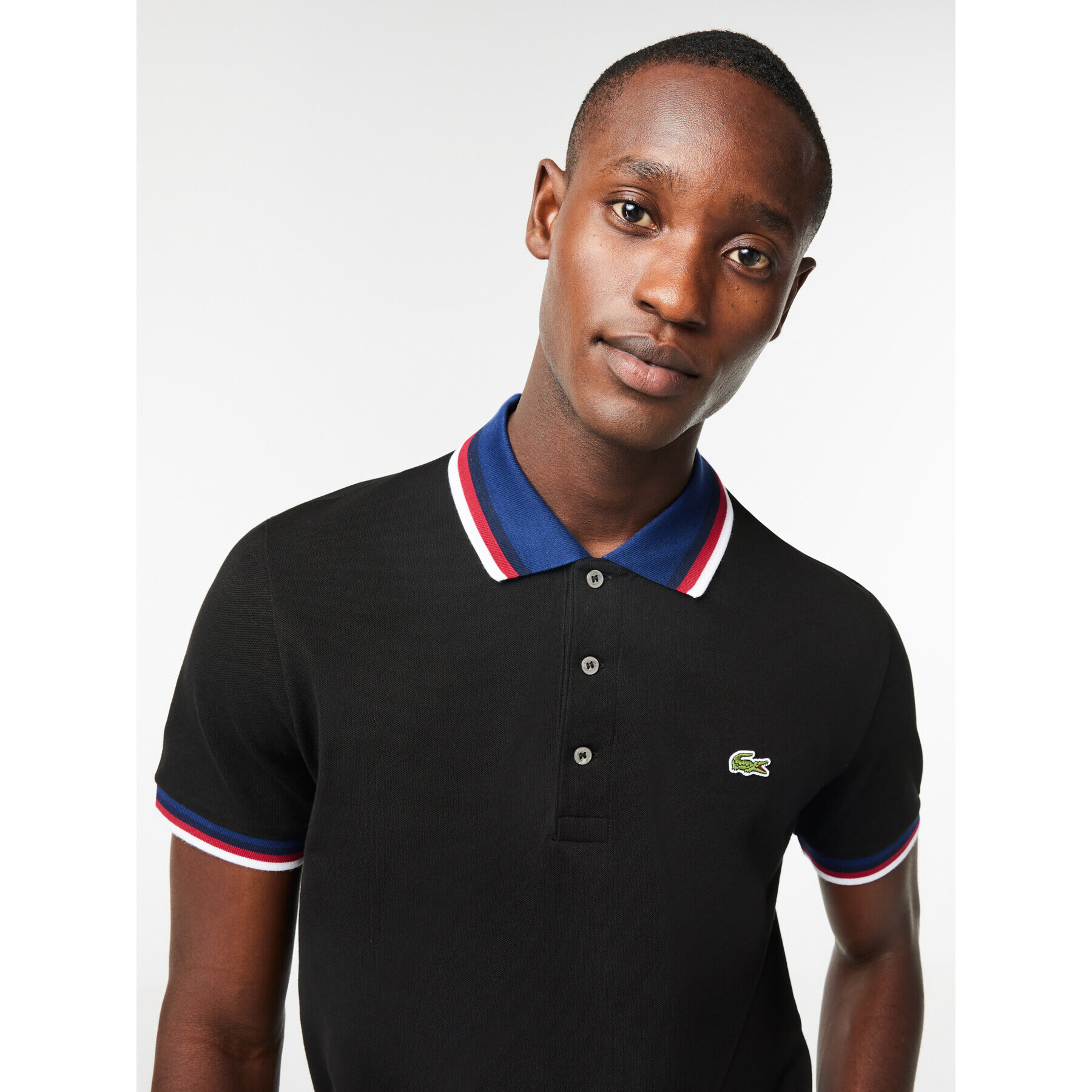 Lacoste Polokošile PH3461 Černá Regular Fit - Pepit.cz