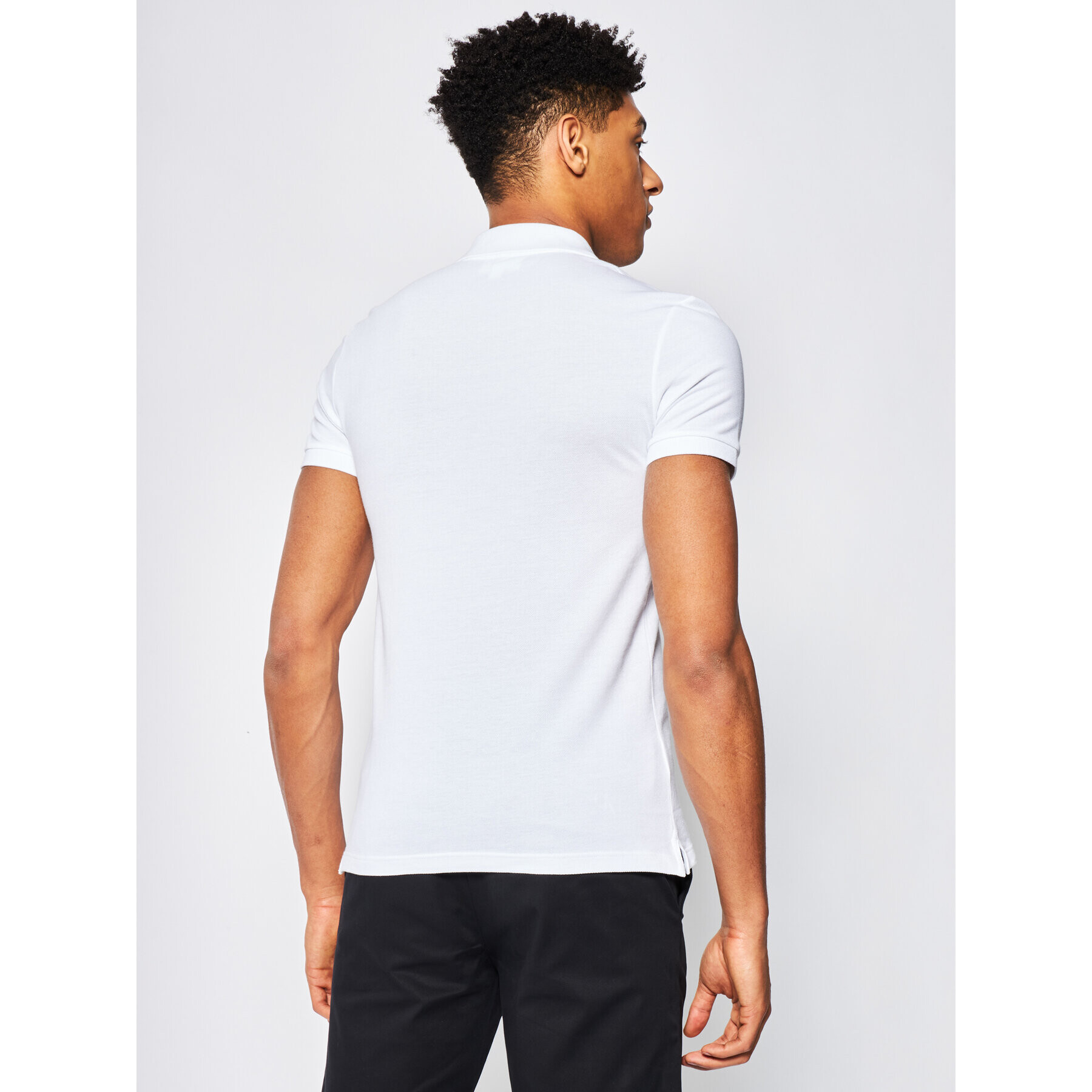 Lacoste Polokošile PH4012 Bílá Slim Fit - Pepit.cz