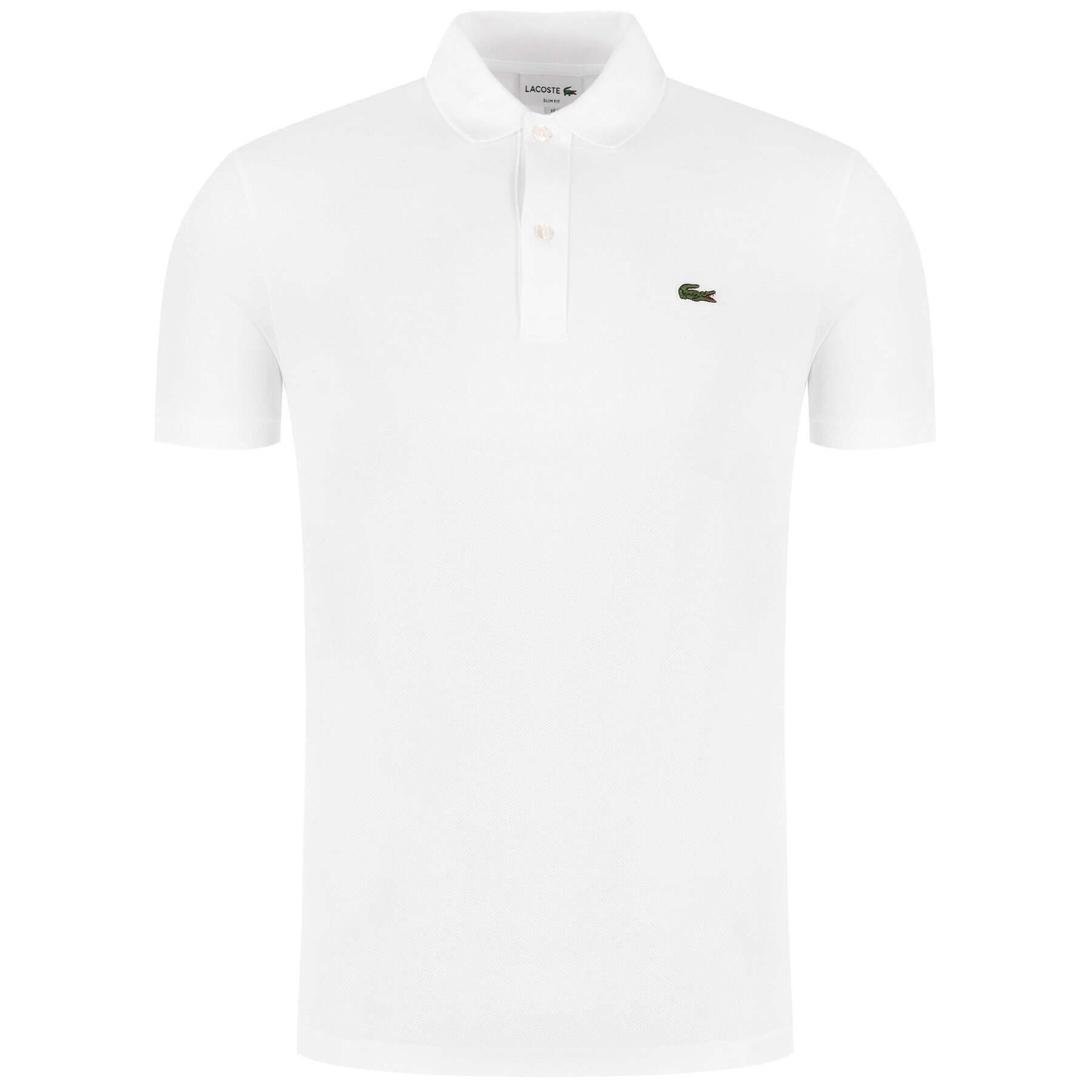 Lacoste Polokošile PH4012 Bílá Slim Fit - Pepit.cz