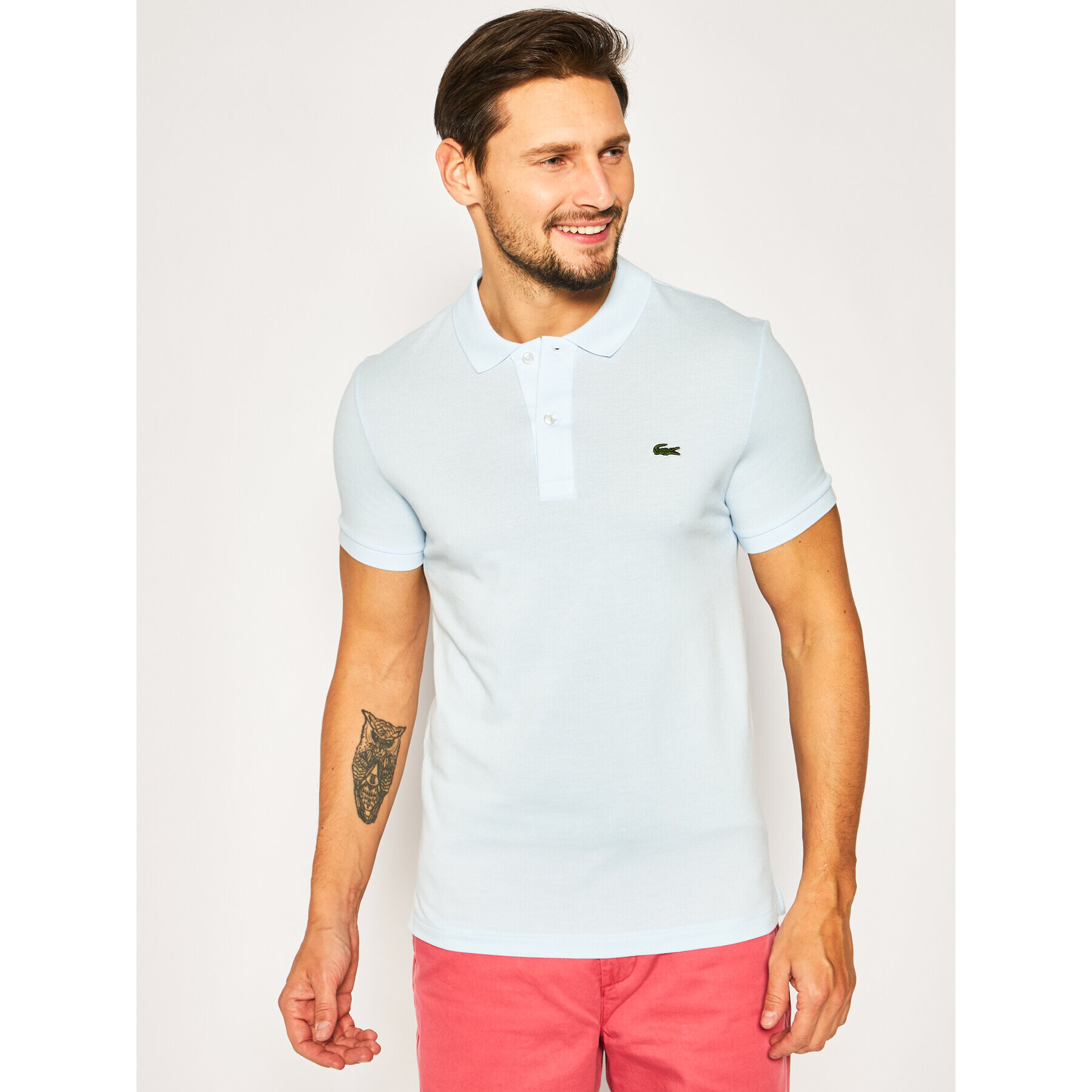 Lacoste Polokošile PH4012 Modrá Slim Fit - Pepit.cz