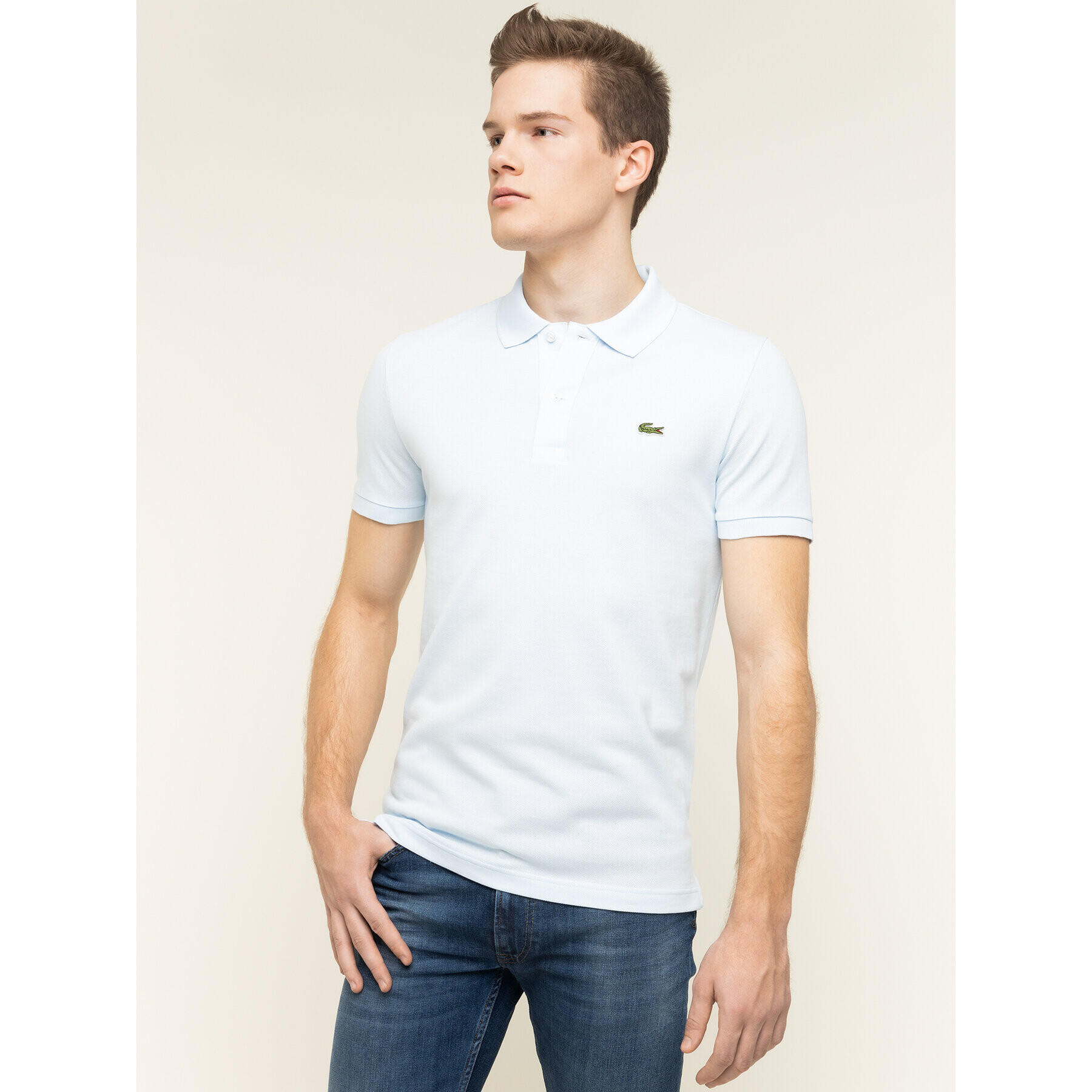 Lacoste Polokošile PH4012 Modrá Slim Fit - Pepit.cz