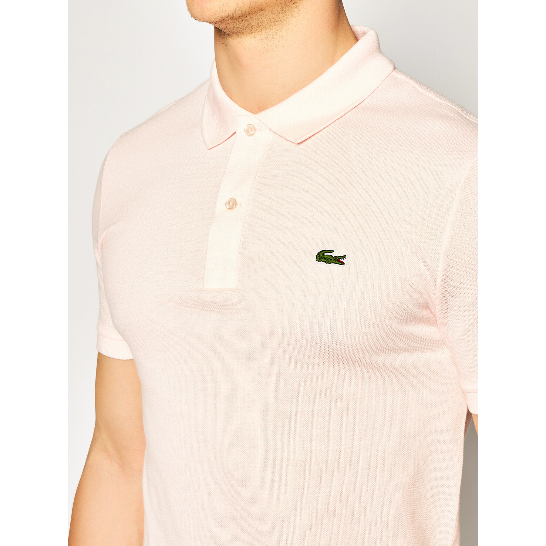 Lacoste Polokošile PH4012 Růžová Slim Fit - Pepit.cz