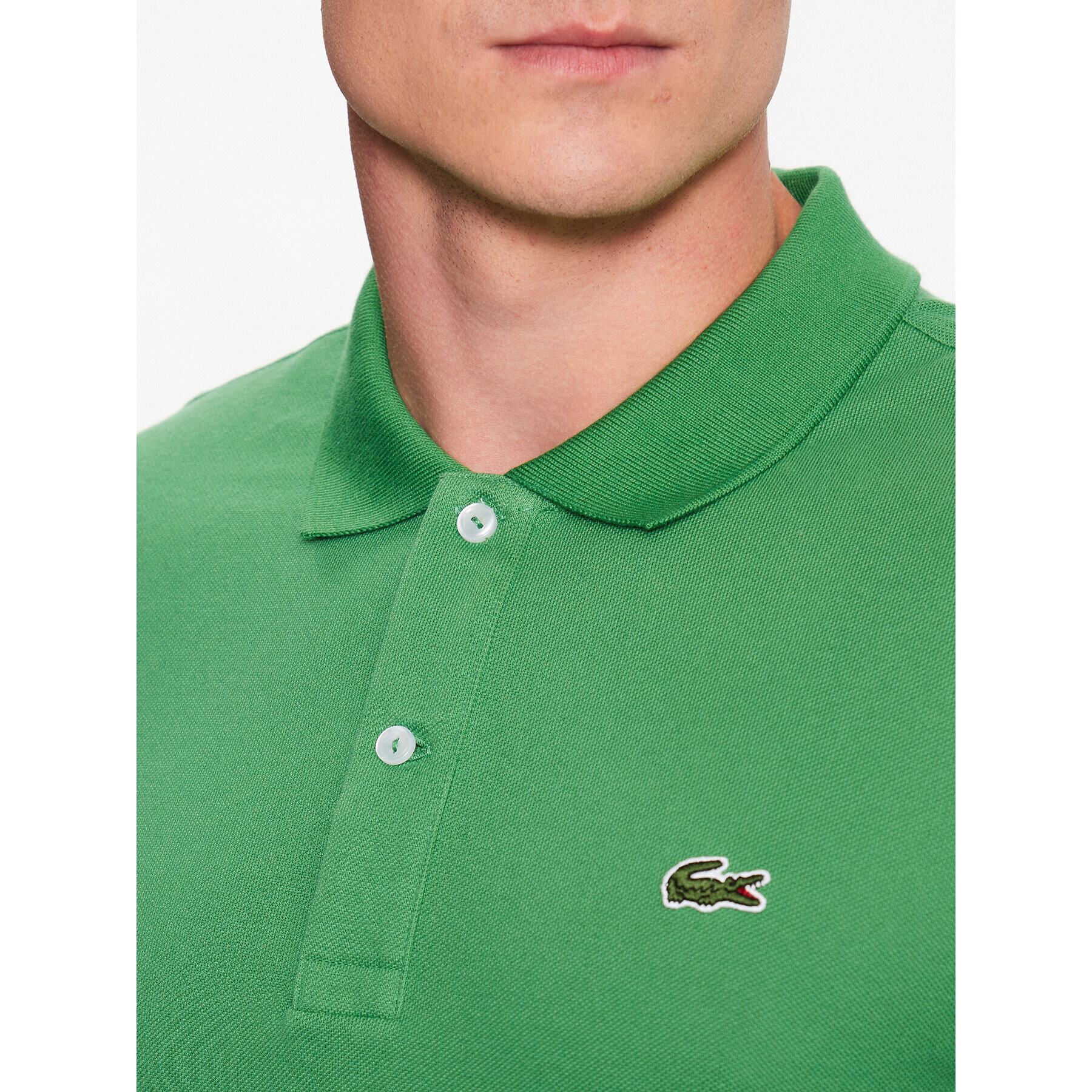 Lacoste Polokošile PH4012 Zelená Regular Fit - Pepit.cz