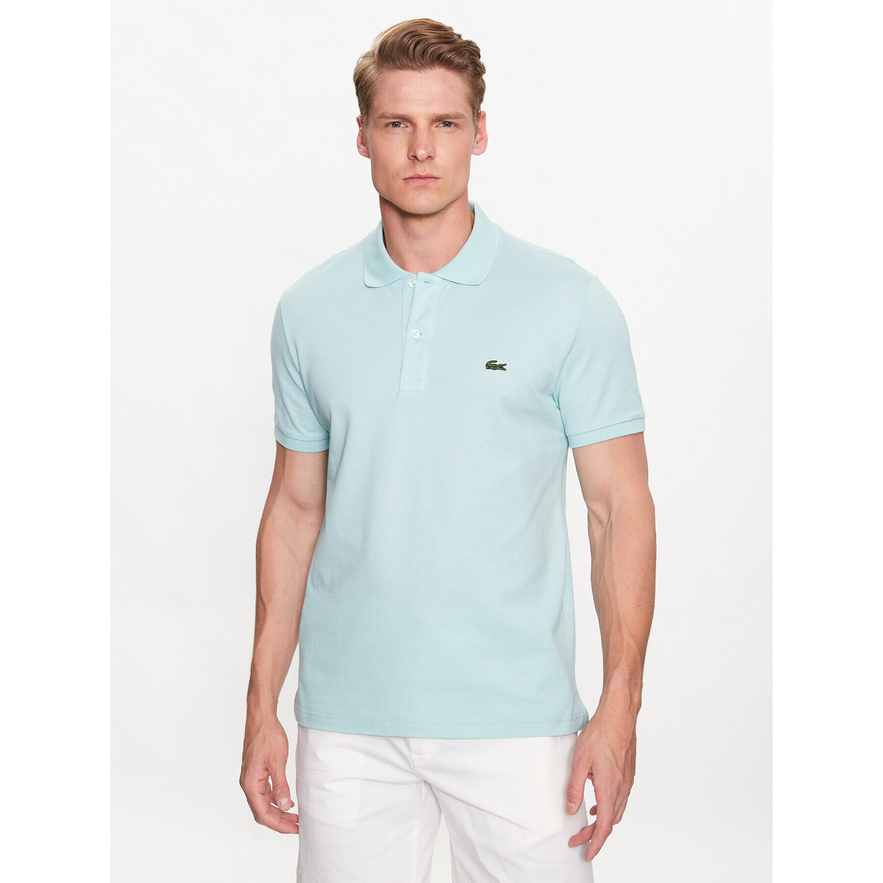 Lacoste Polokošile PH4012 Zelená Regular Fit - Pepit.cz