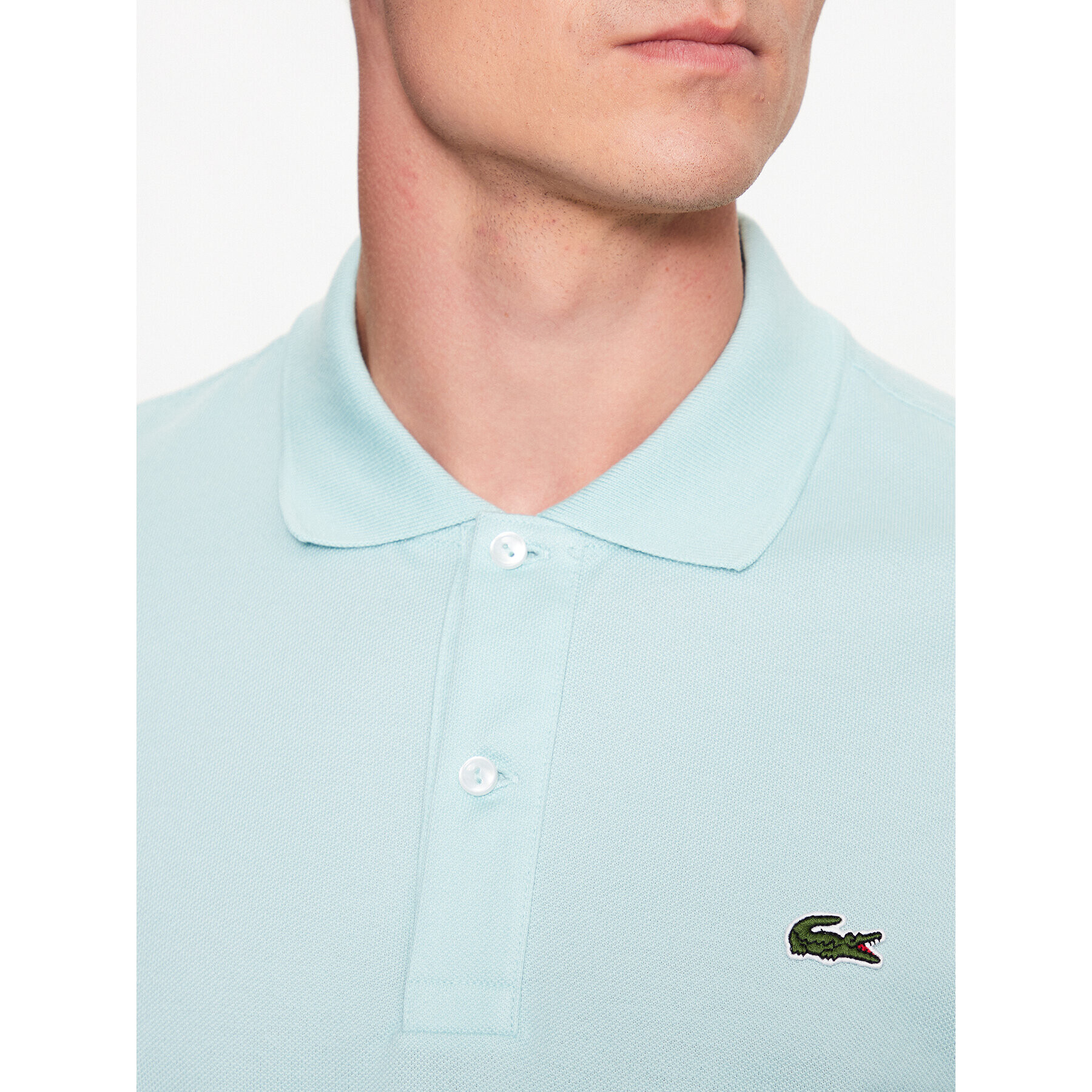 Lacoste Polokošile PH4012 Zelená Regular Fit - Pepit.cz