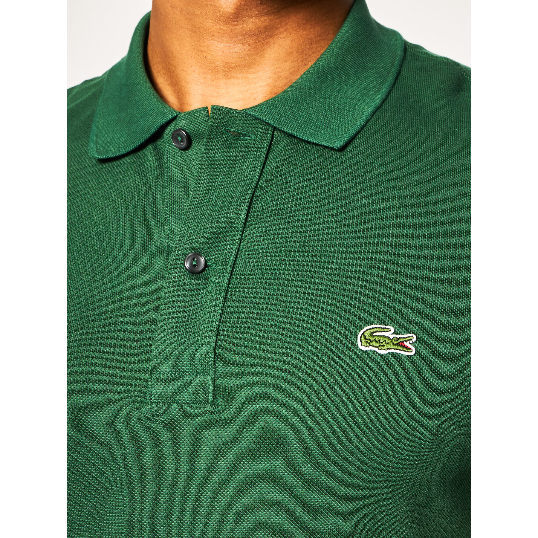 Lacoste Polokošile PH4012 Zelená Slim Fit - Pepit.cz