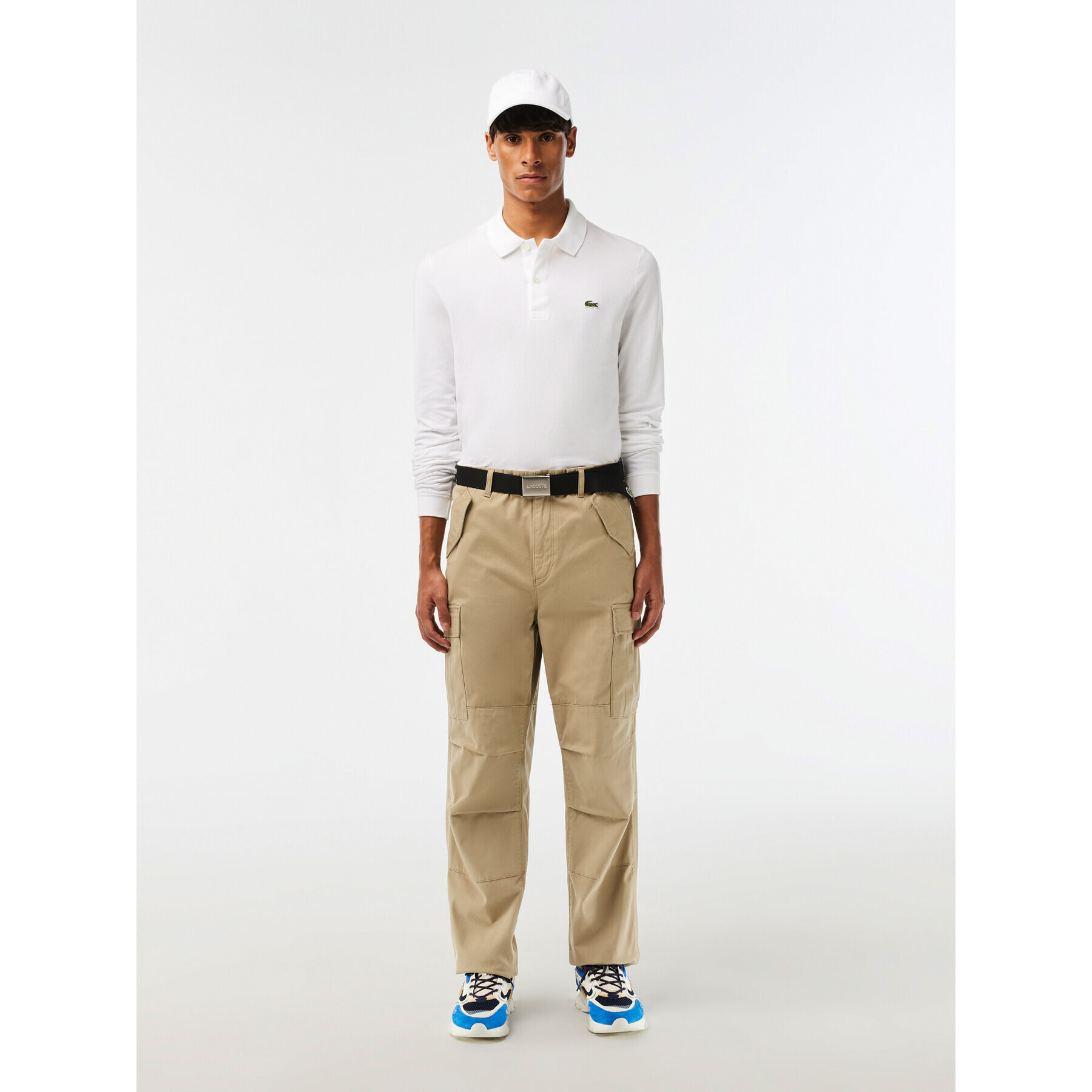 Lacoste Polokošile PH4013 Bílá Regular Fit - Pepit.cz