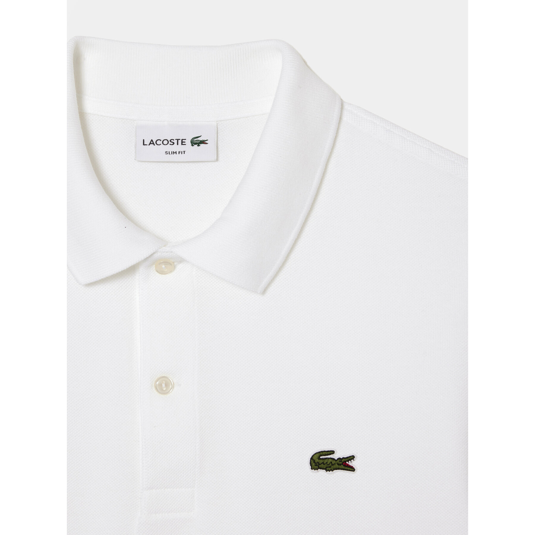 Lacoste Polokošile PH4013 Bílá Regular Fit - Pepit.cz