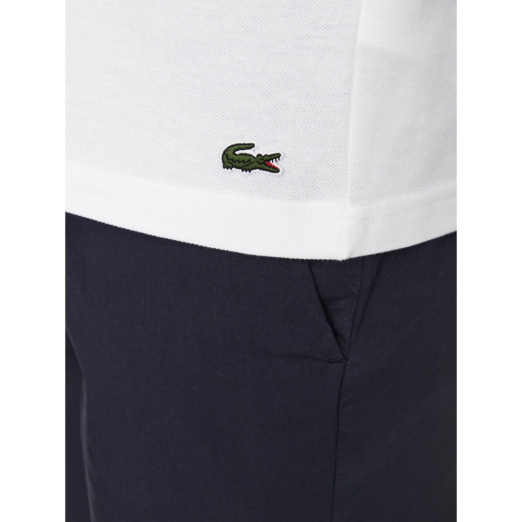 Lacoste Polokošile PH5076 Bílá Regular Fit - Pepit.cz