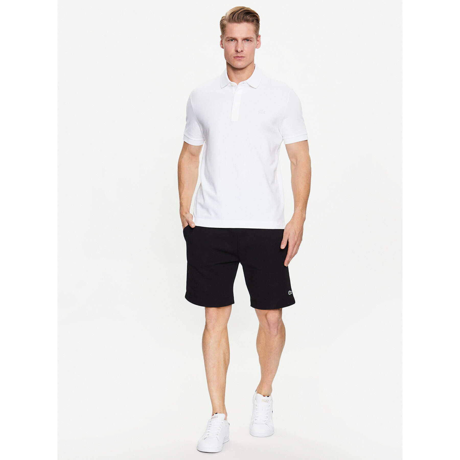 Lacoste Polokošile PH5522 Bílá Regular Fit - Pepit.cz