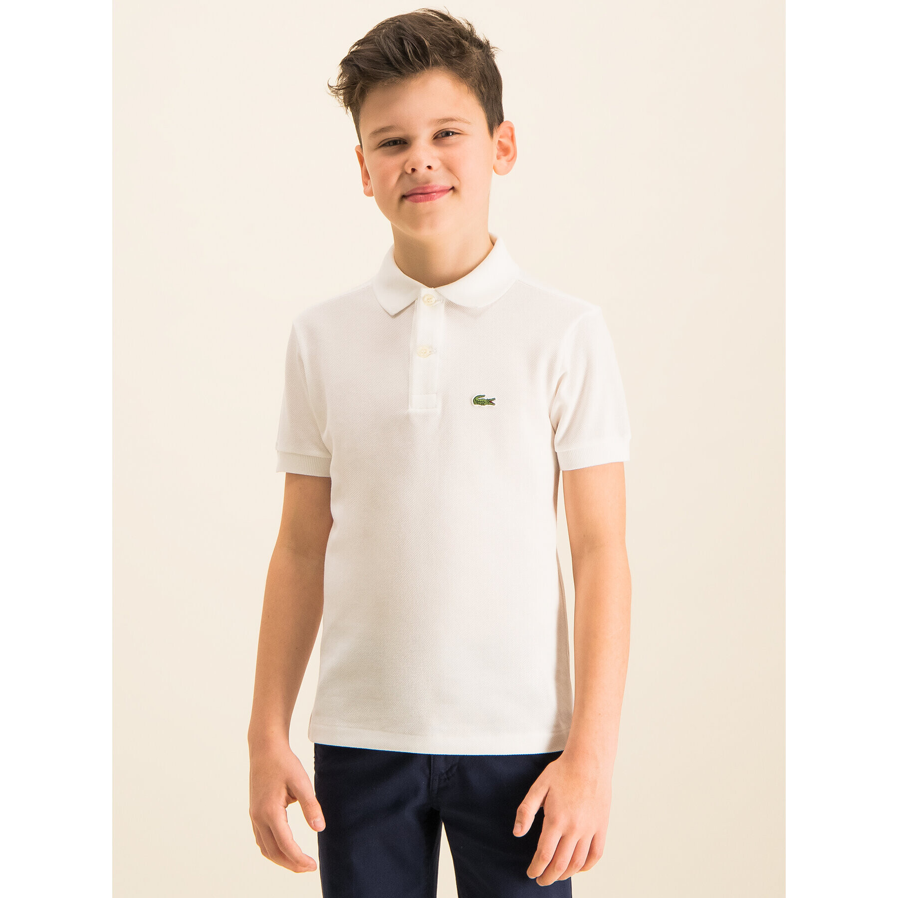 Lacoste Polokošile PJ2909 Bílá Regular Fit - Pepit.cz