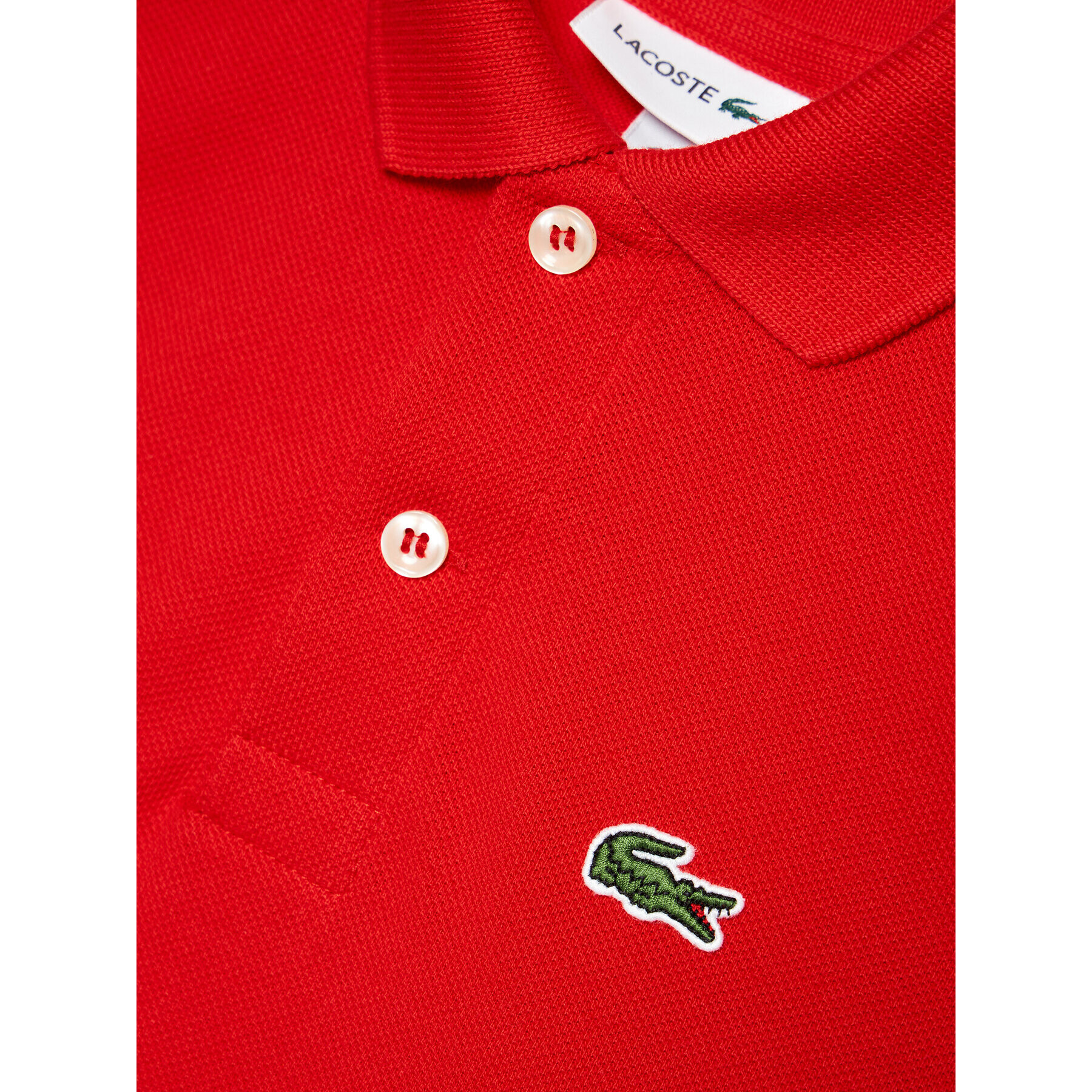 Lacoste Polokošile PJ2909 Červená Regular Fit - Pepit.cz