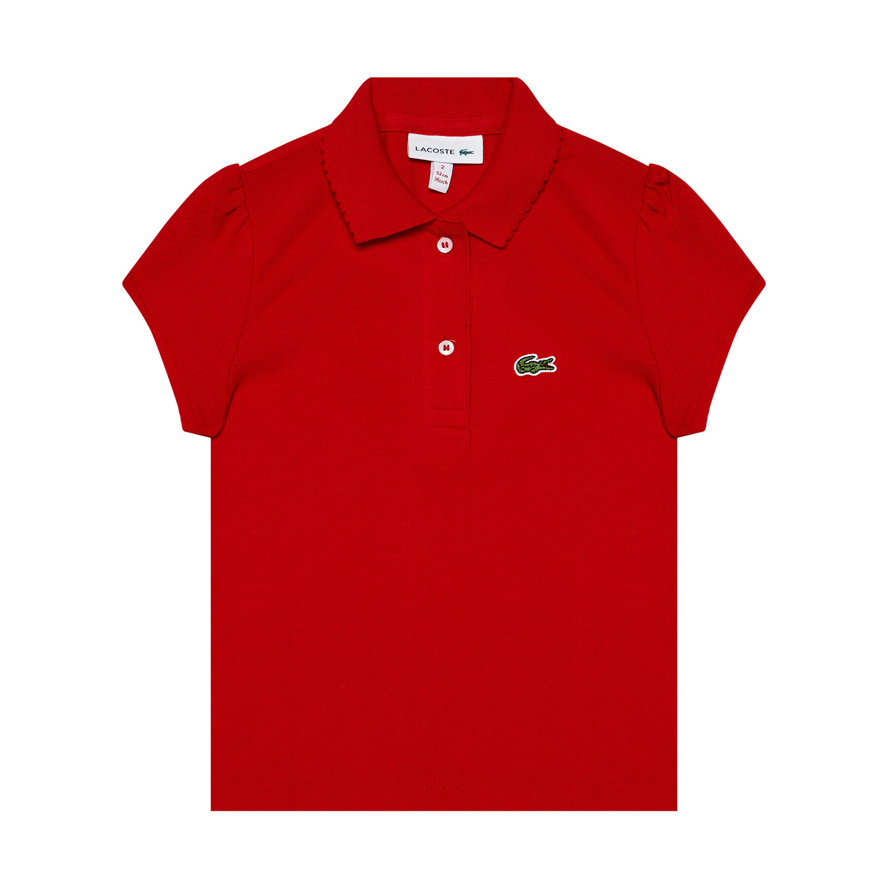 Lacoste Polokošile PJ3594 Červená Regular Fit - Pepit.cz