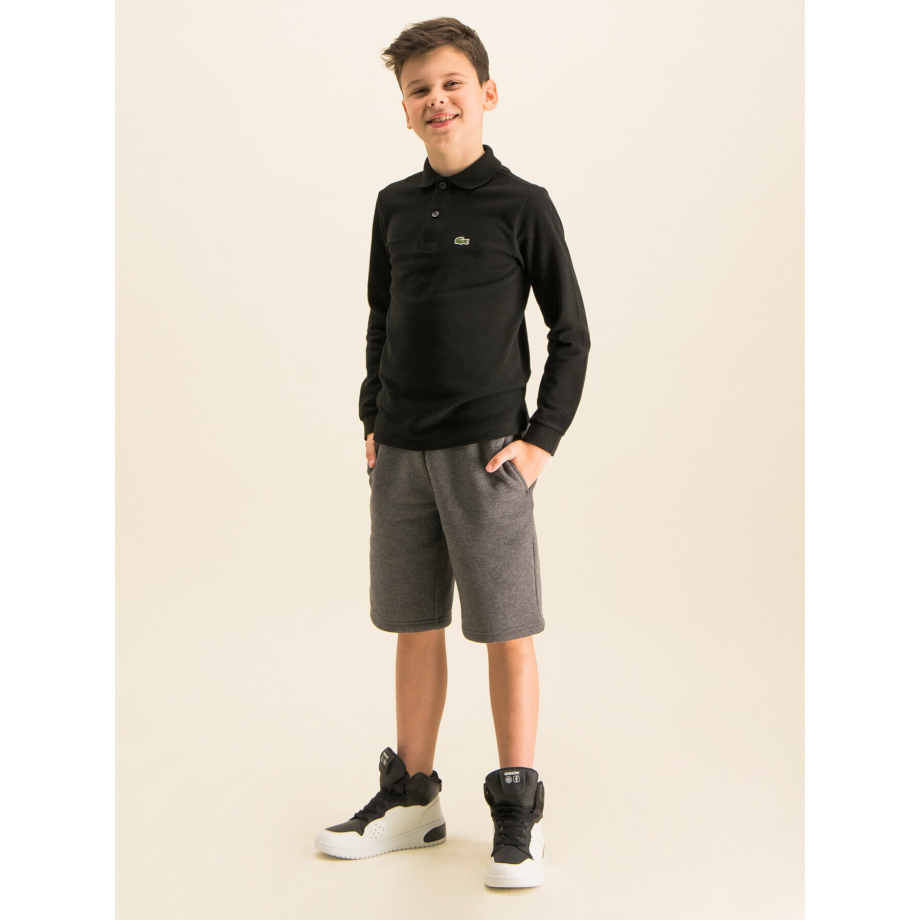 Lacoste Polokošile PJ8915 Černá Regular Fit - Pepit.cz