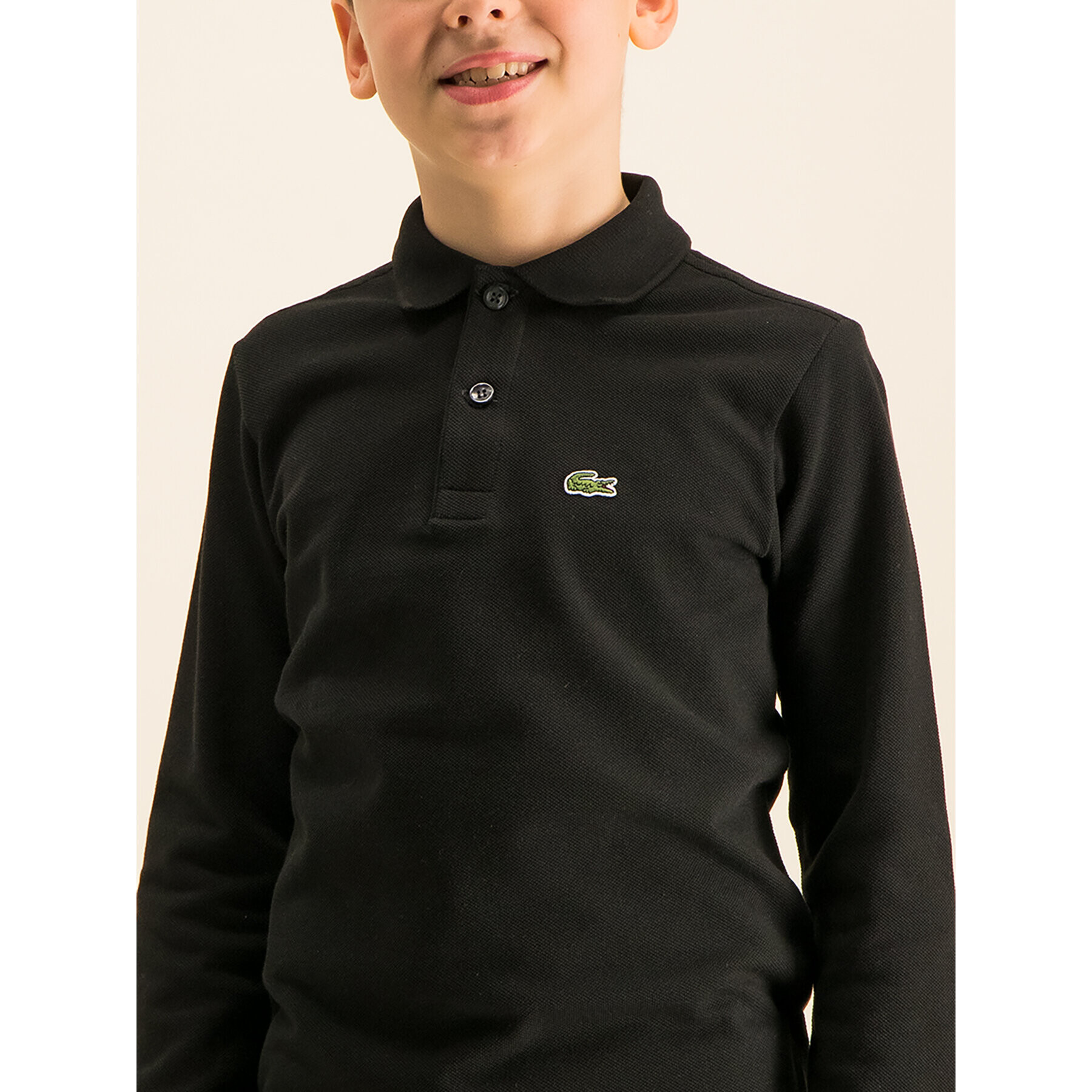 Lacoste Polokošile PJ8915 Černá Regular Fit - Pepit.cz