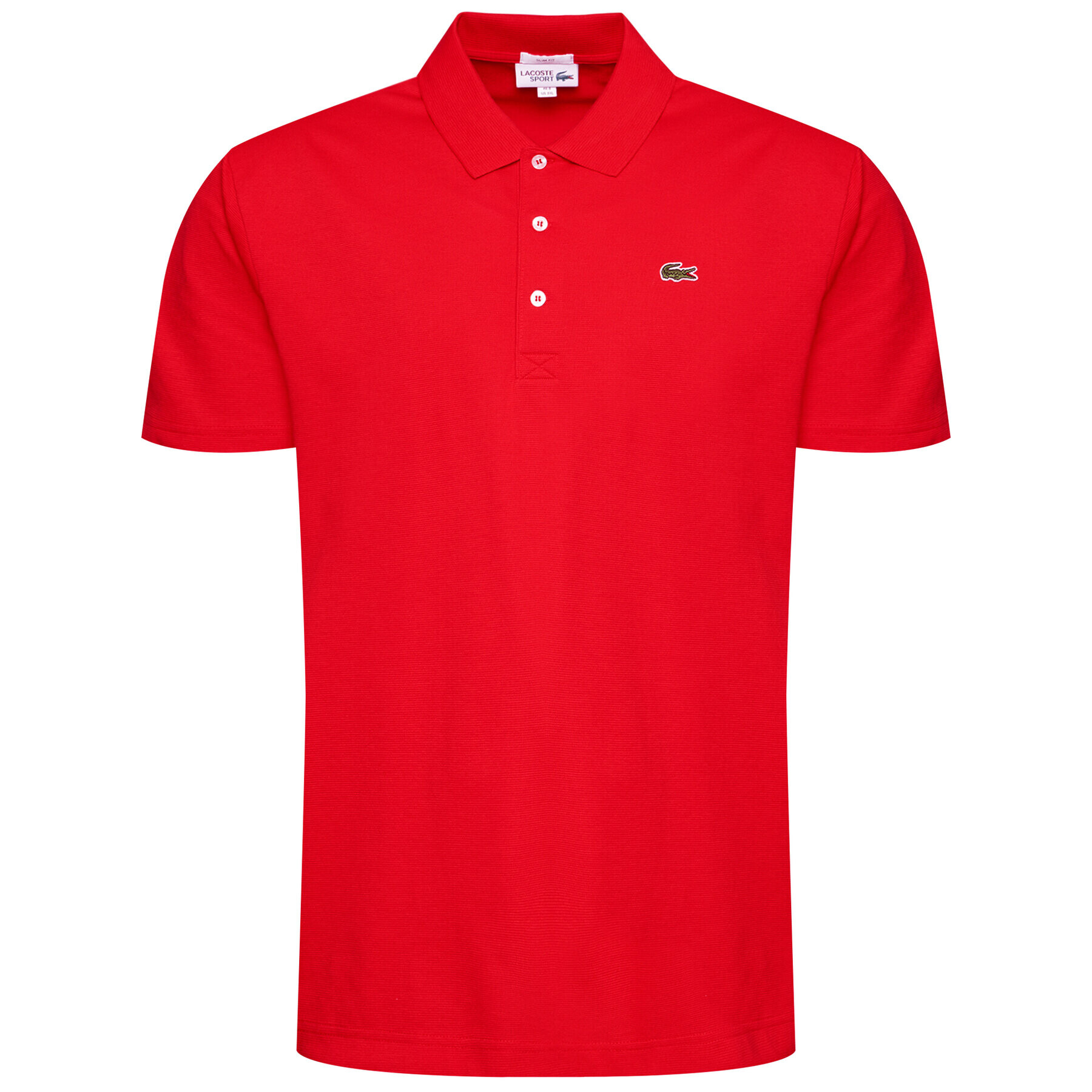 Lacoste Polokošile YH4801 Červená Slim Fit - Pepit.cz