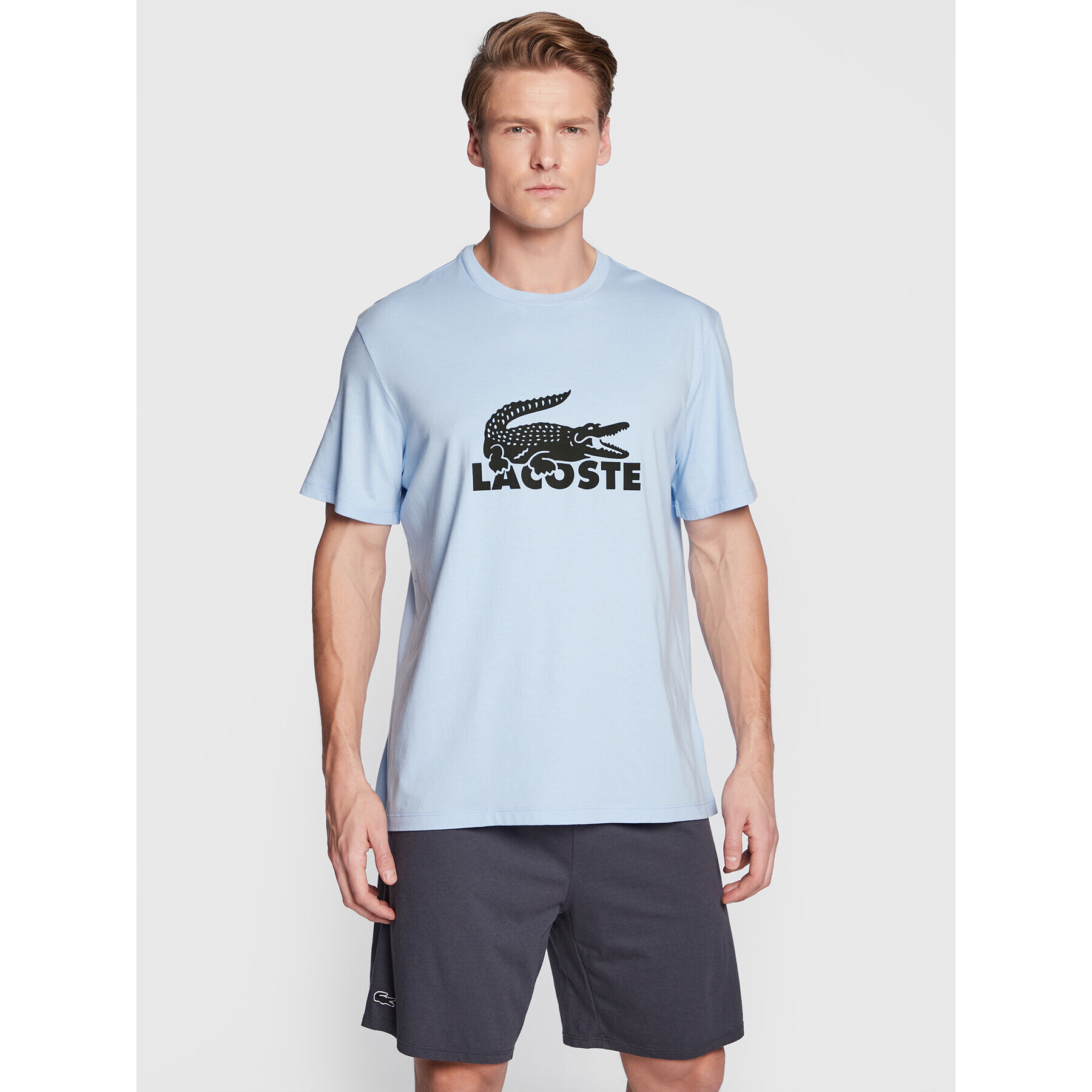 Lacoste Pyžamo 4H7467 Modrá Regular Fit - Pepit.cz