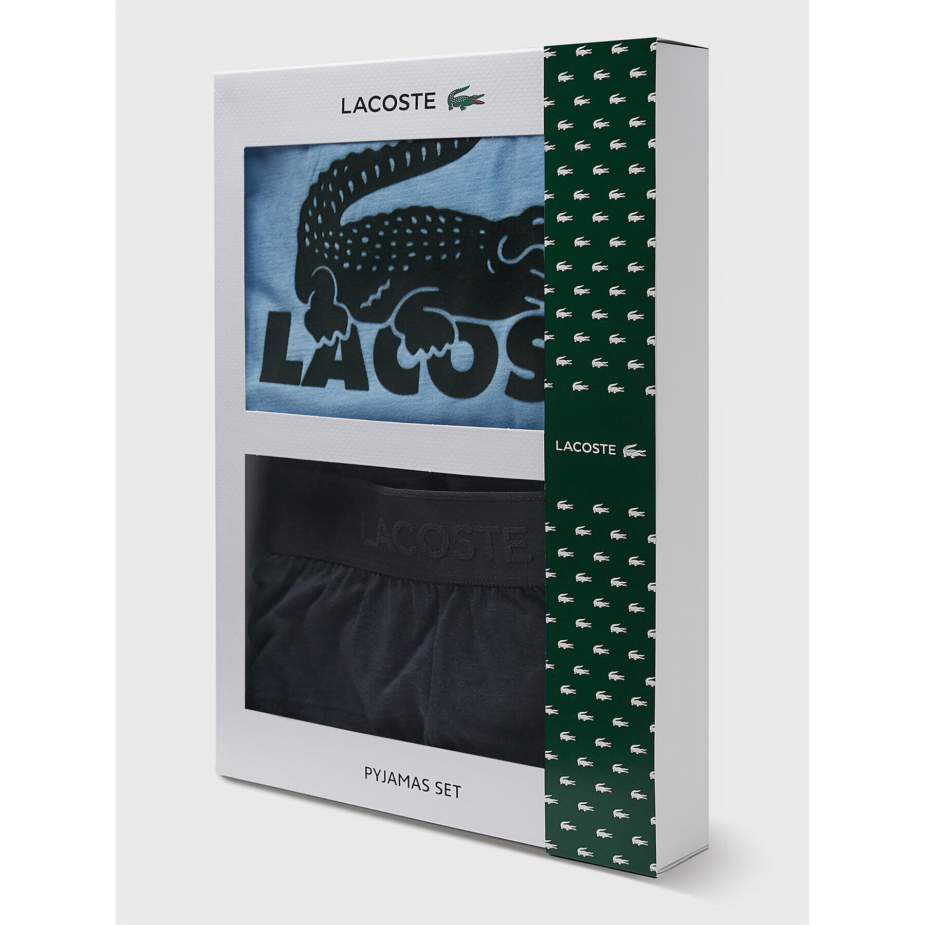 Lacoste Pyžamo 4H7467 Modrá Regular Fit - Pepit.cz