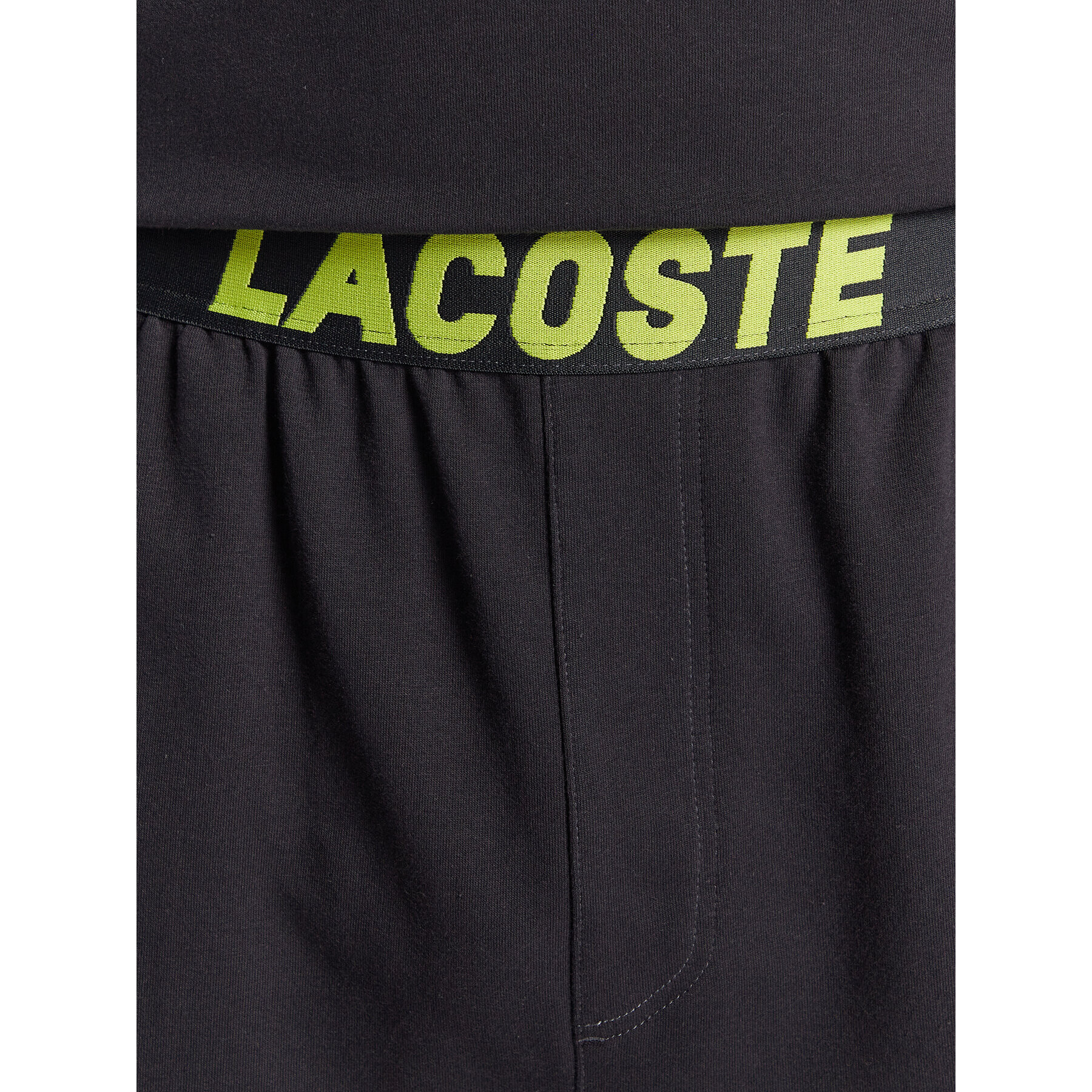 Lacoste Pyžamové kalhoty 3H9918 Černá Regular Fit - Pepit.cz