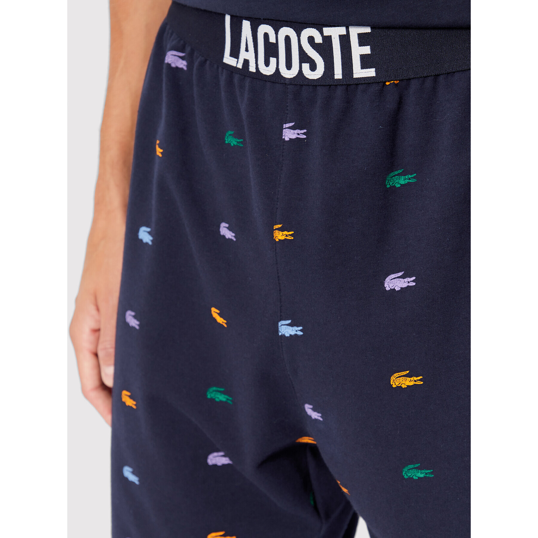 Lacoste Pyžamové šortky GH3499 Tmavomodrá Regular Fit - Pepit.cz