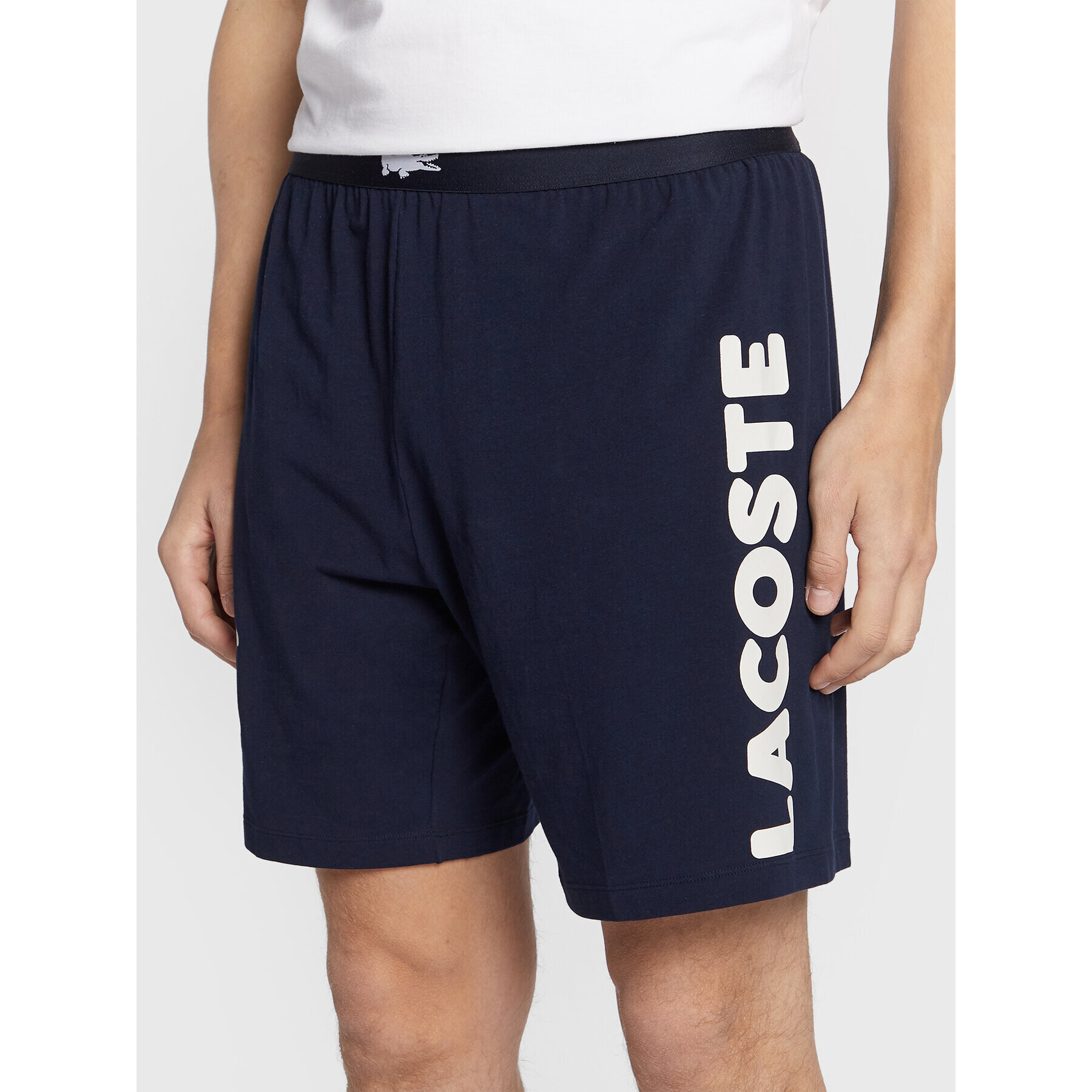 Lacoste Pyžamové šortky GH5461 Tmavomodrá Regular Fit - Pepit.cz