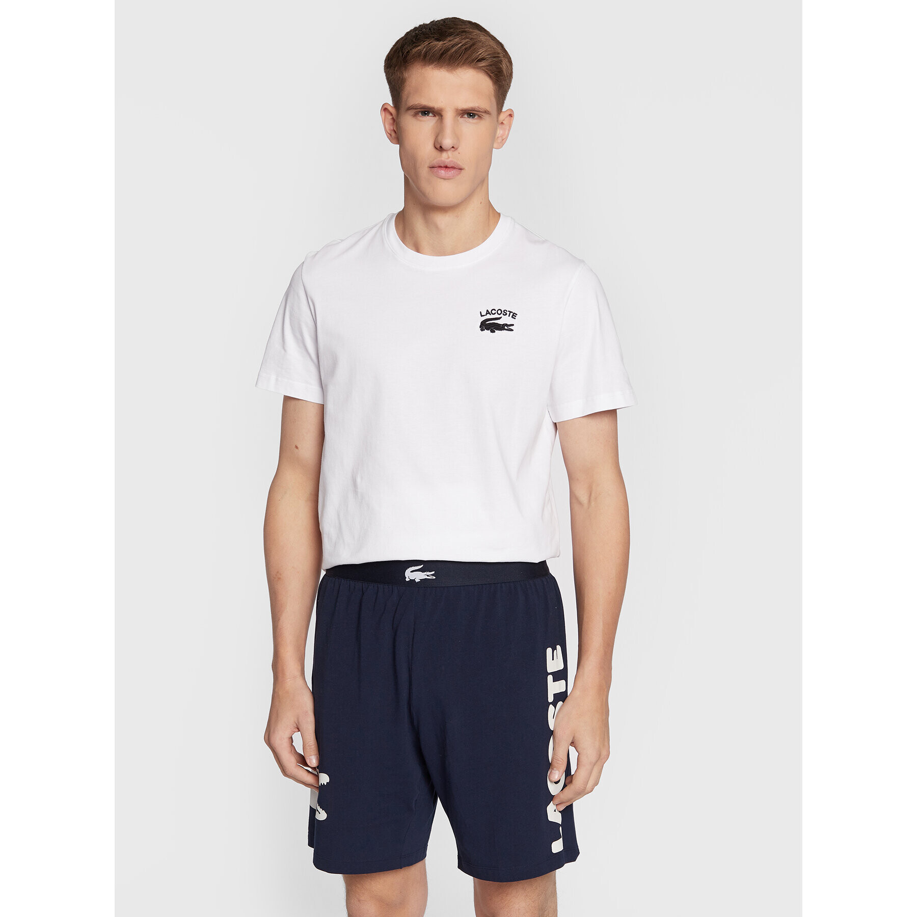 Lacoste Pyžamové šortky GH5461 Tmavomodrá Regular Fit - Pepit.cz