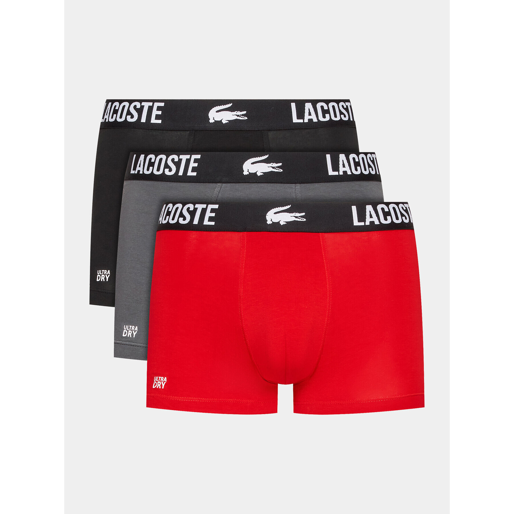 Lacoste Sada 3 kusů boxerek 5H1309 Černá - Pepit.cz