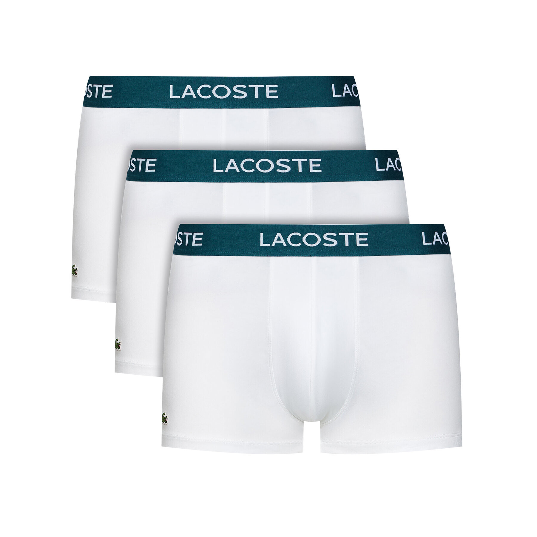 Lacoste Sada 3 kusů boxerek 5H3389 Bílá - Pepit.cz