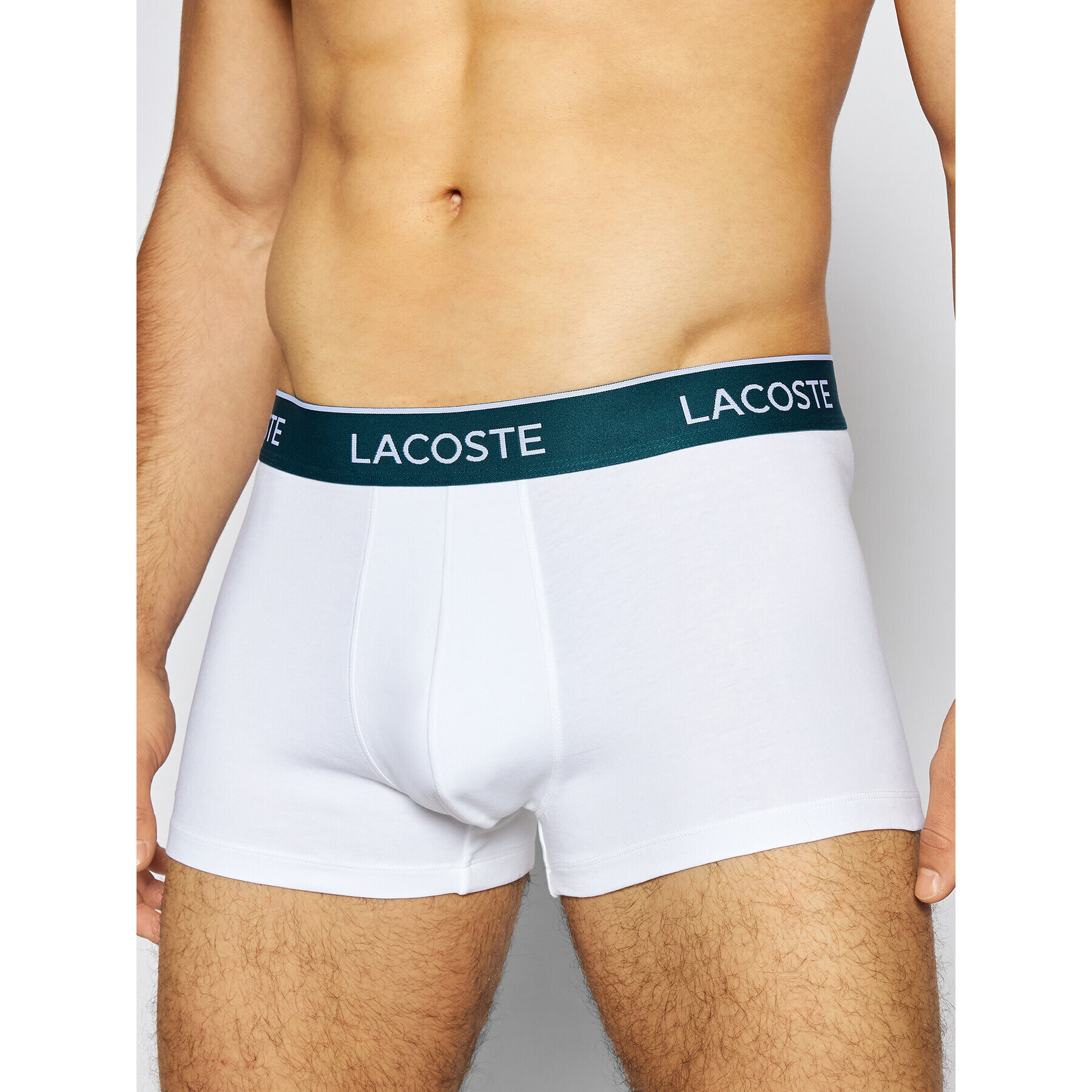 Lacoste Sada 3 kusů boxerek 5H3389 Bílá - Pepit.cz