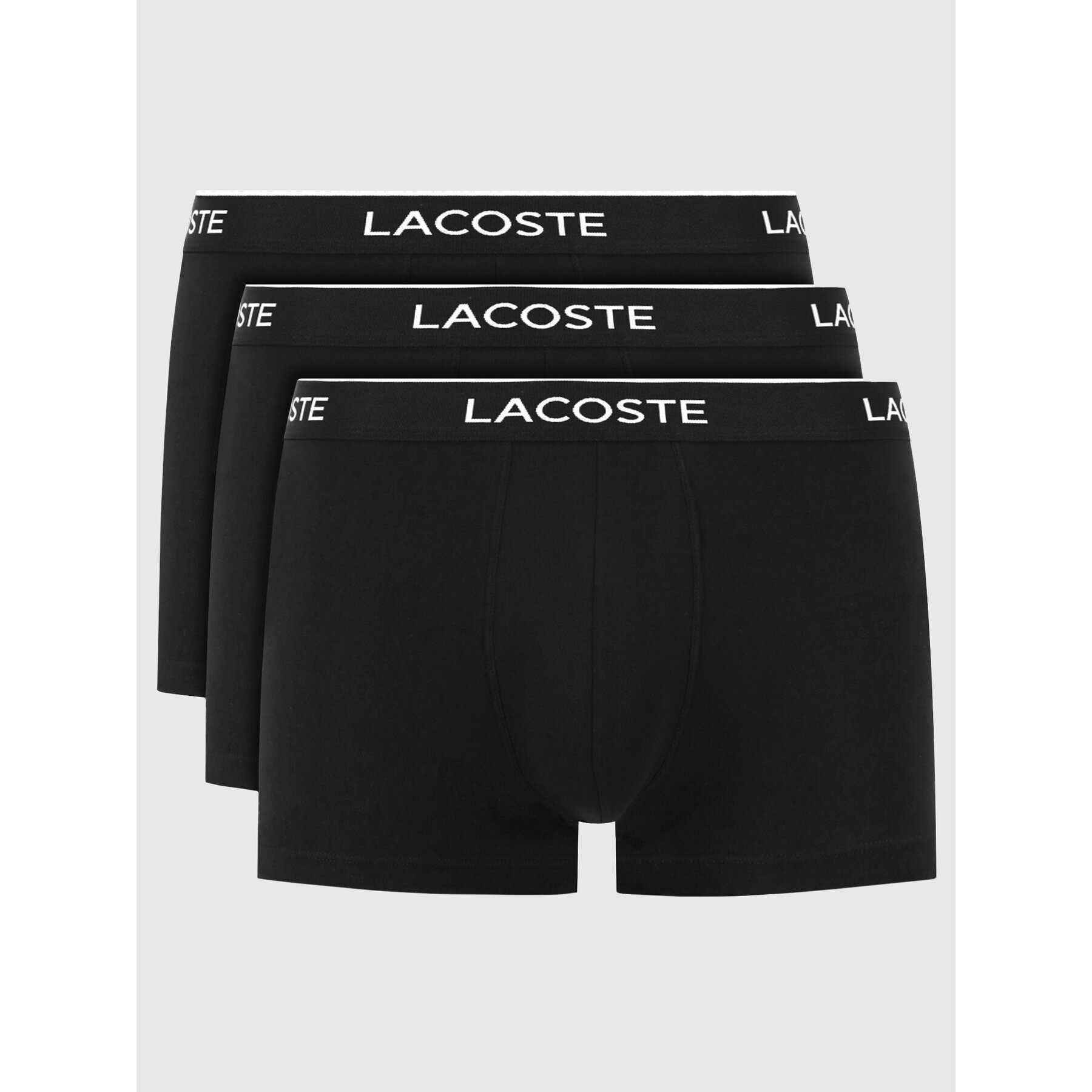 Lacoste Sada 3 kusů boxerek 5H3389 Černá - Pepit.cz