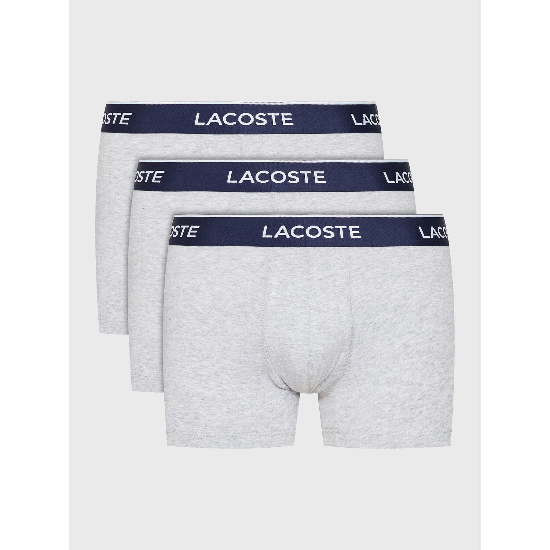 Lacoste Sada 3 kusů boxerek 5H3389 Šedá - Pepit.cz