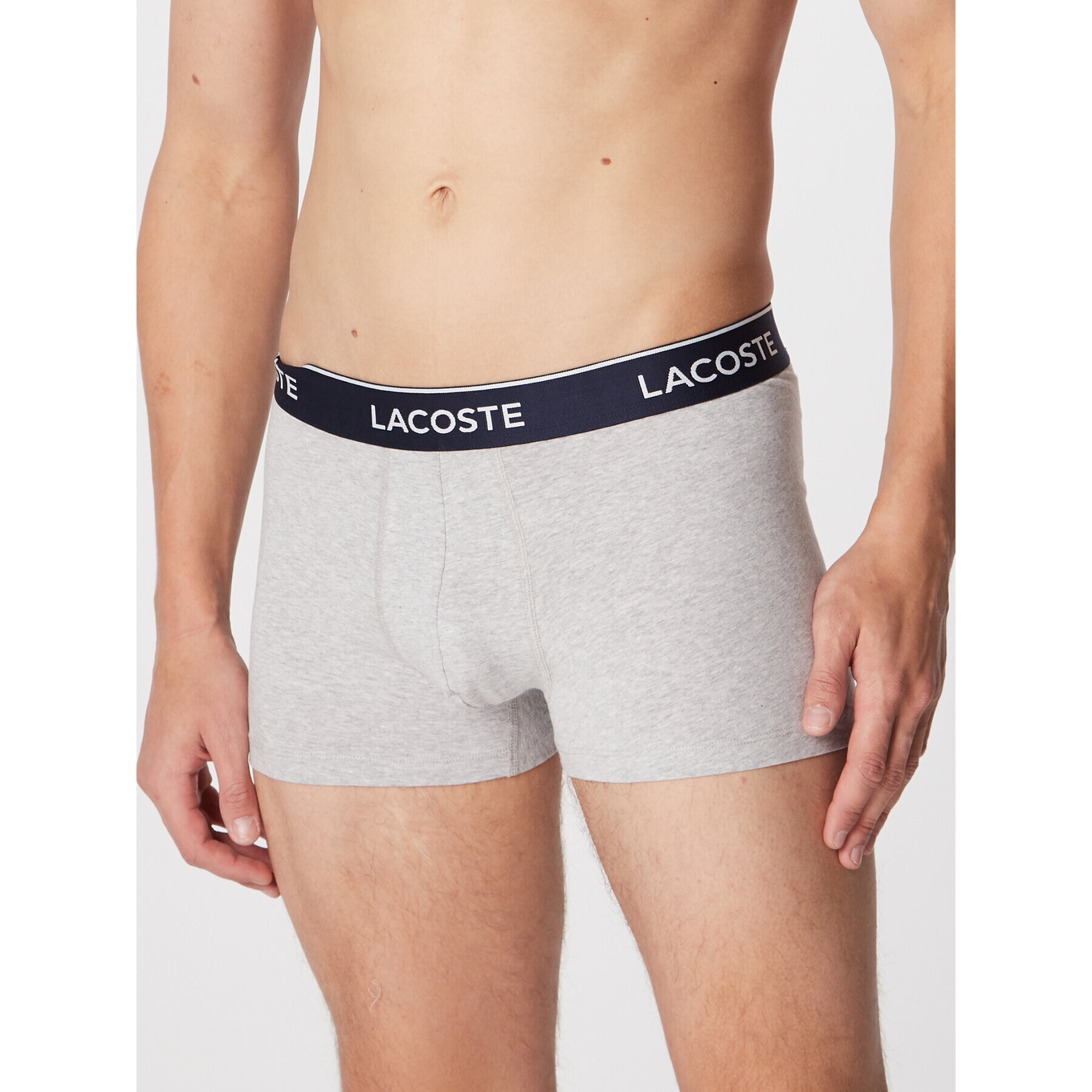 Lacoste Sada 3 kusů boxerek 5H3389 Šedá - Pepit.cz