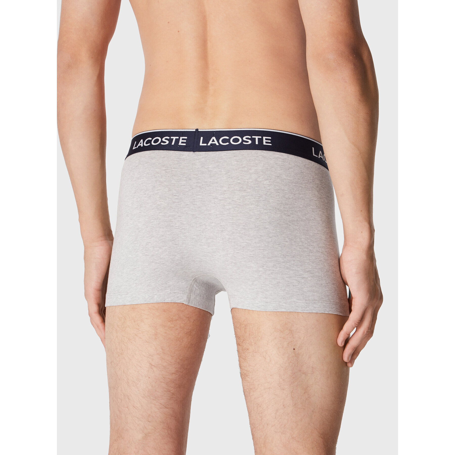 Lacoste Sada 3 kusů boxerek 5H3389 Šedá - Pepit.cz