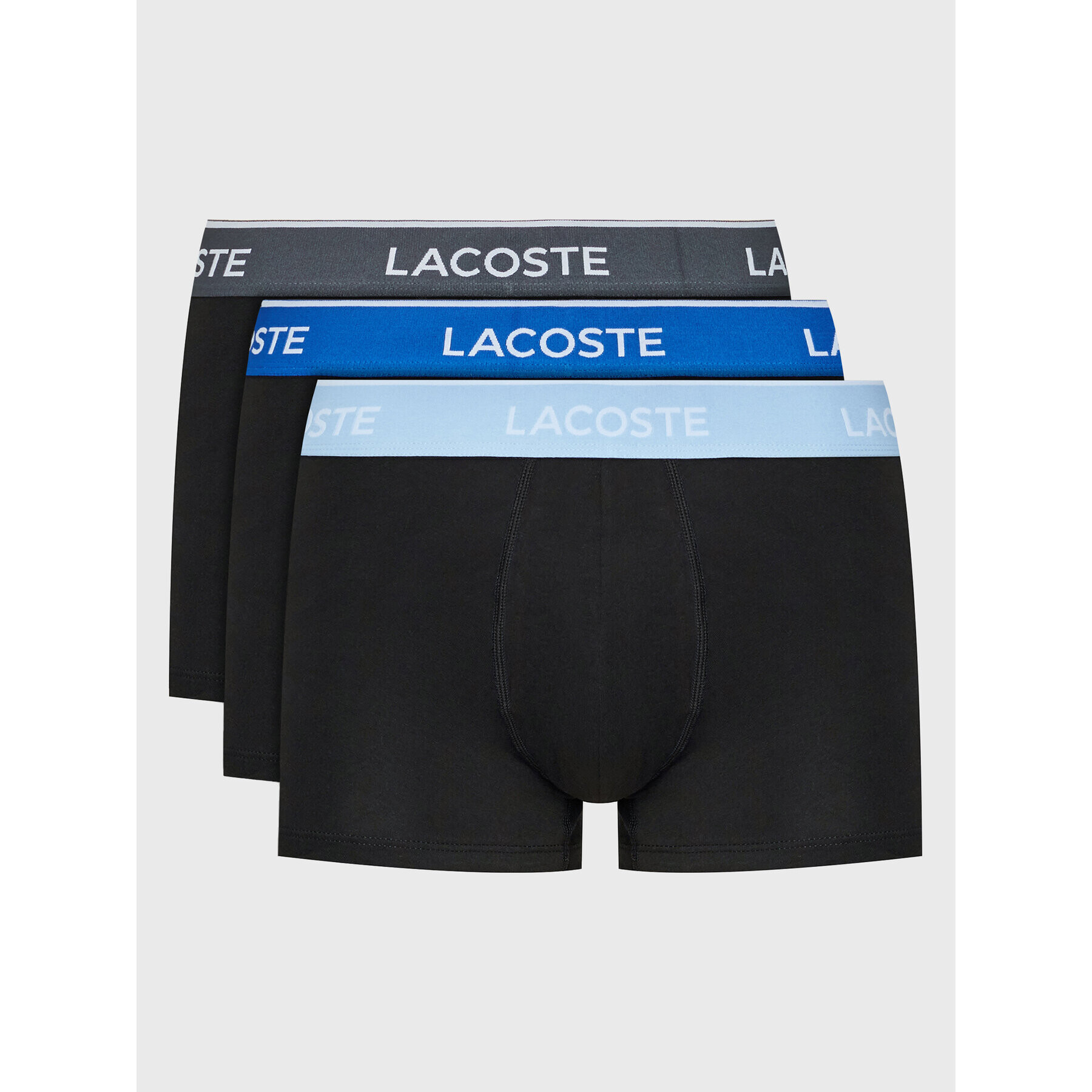 Lacoste Sada 3 kusů boxerek 5H3401 Černá - Pepit.cz