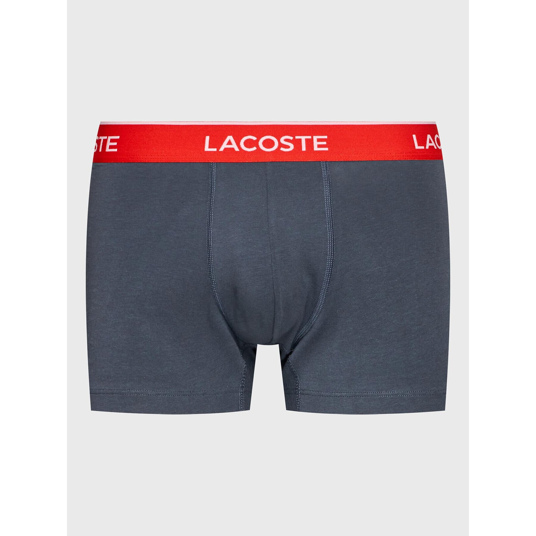 Lacoste Sada 3 kusů boxerek 5H3401 Šedá - Pepit.cz