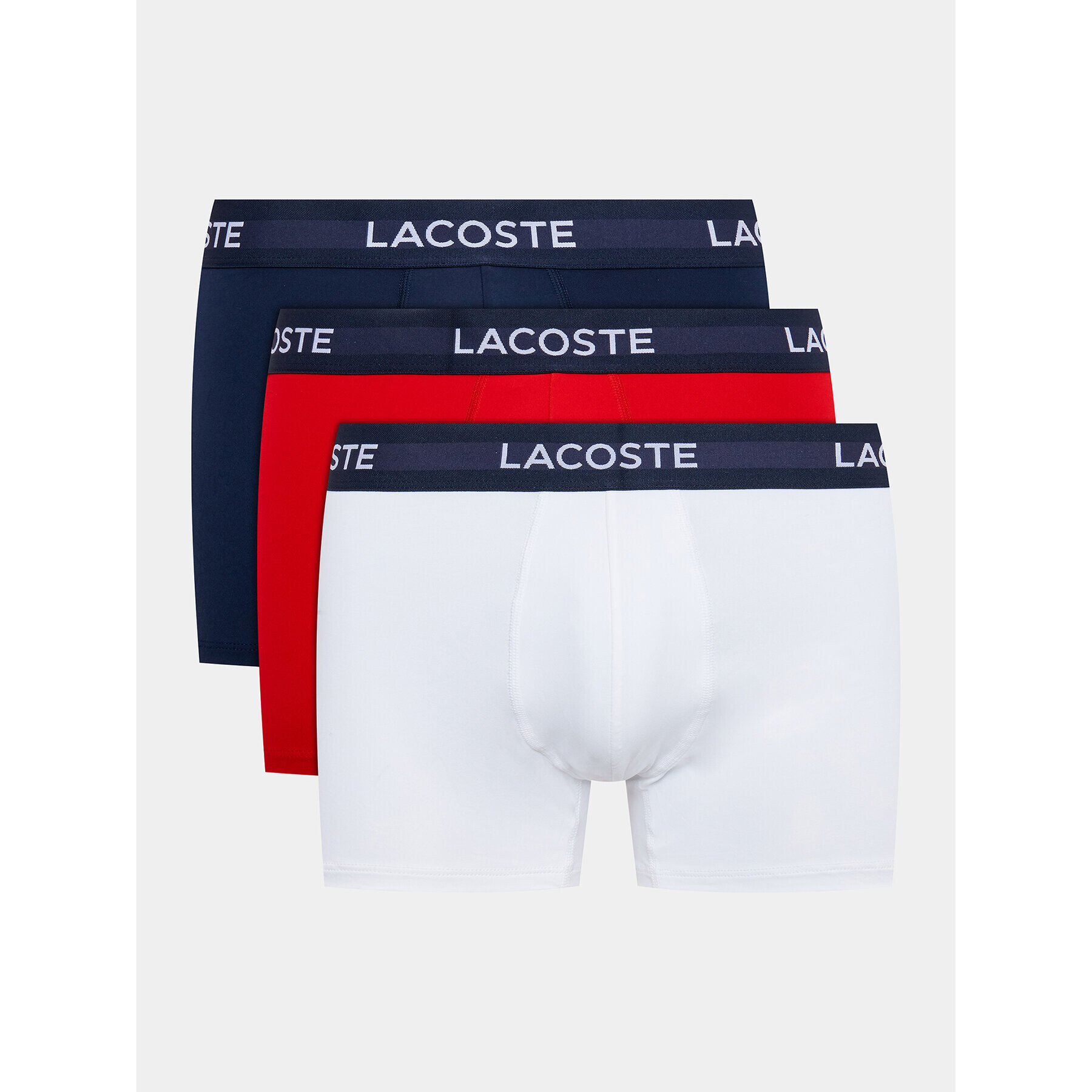 Lacoste Sada 3 kusů boxerek 5H9623 Tmavomodrá - Pepit.cz