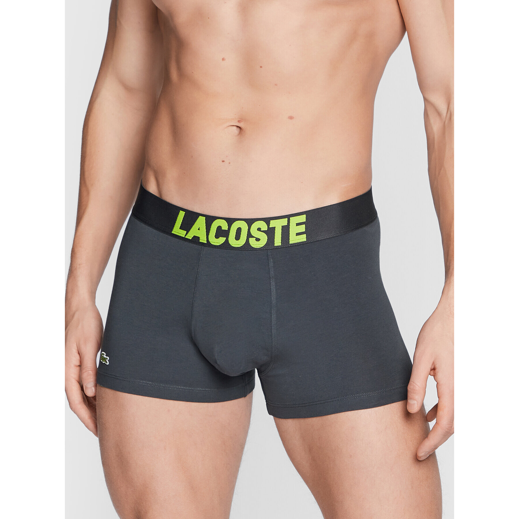 Lacoste Sada 3 kusů boxerek 5H9956 Šedá - Pepit.cz