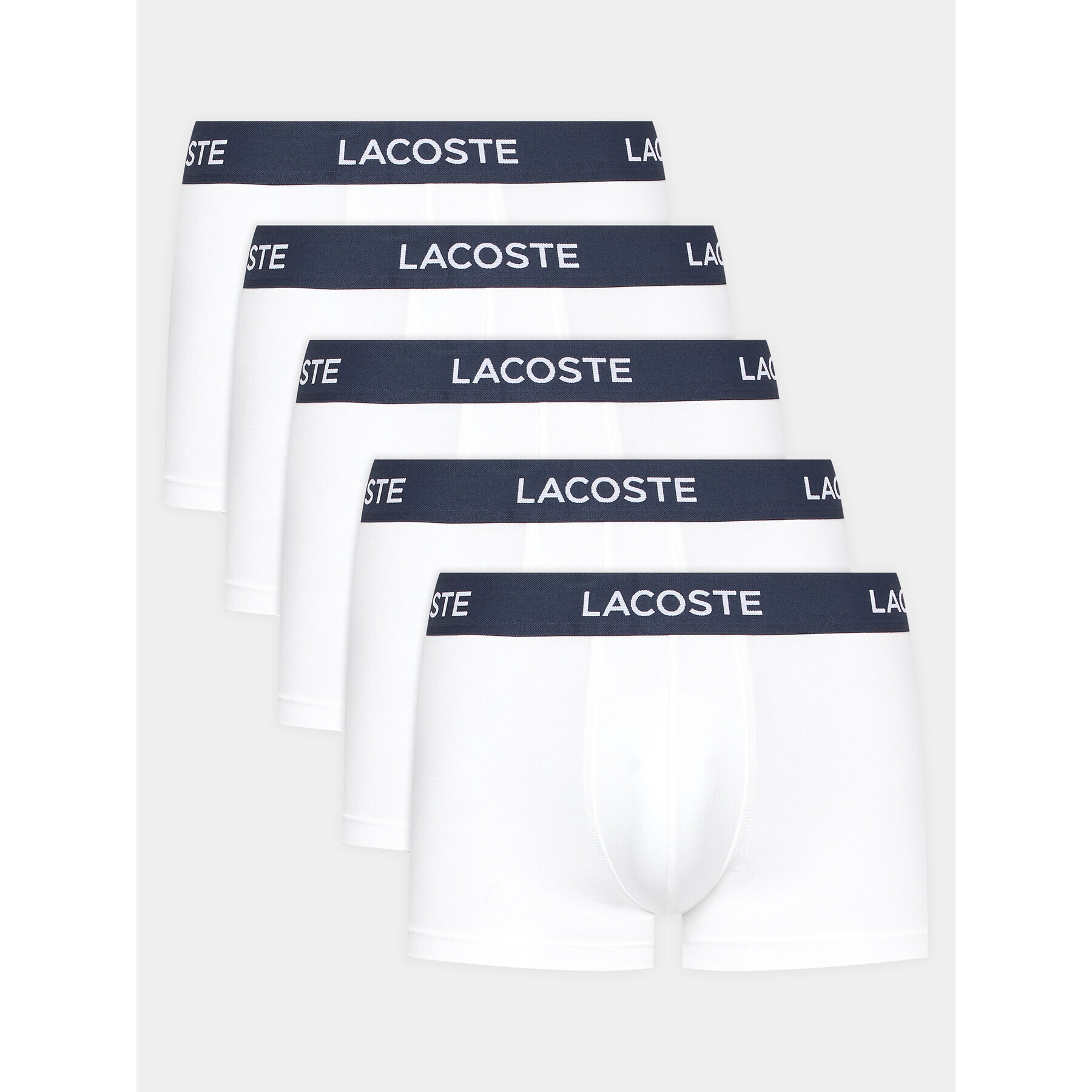 Lacoste Sada 5 kusů boxerek 5H5203 Bílá - Pepit.cz